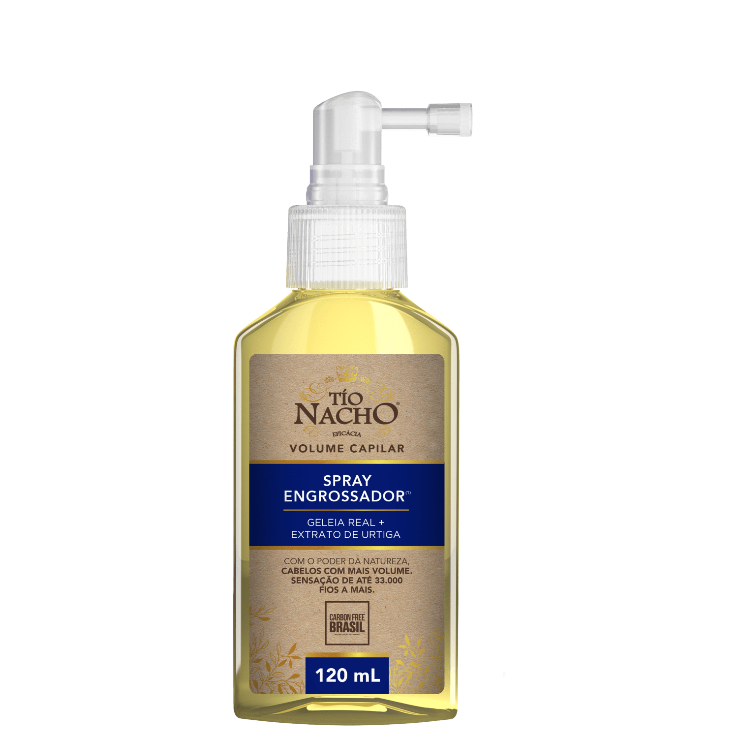 Tío Nacho Spray Engrossador - Tônico Antiqueda 120ml