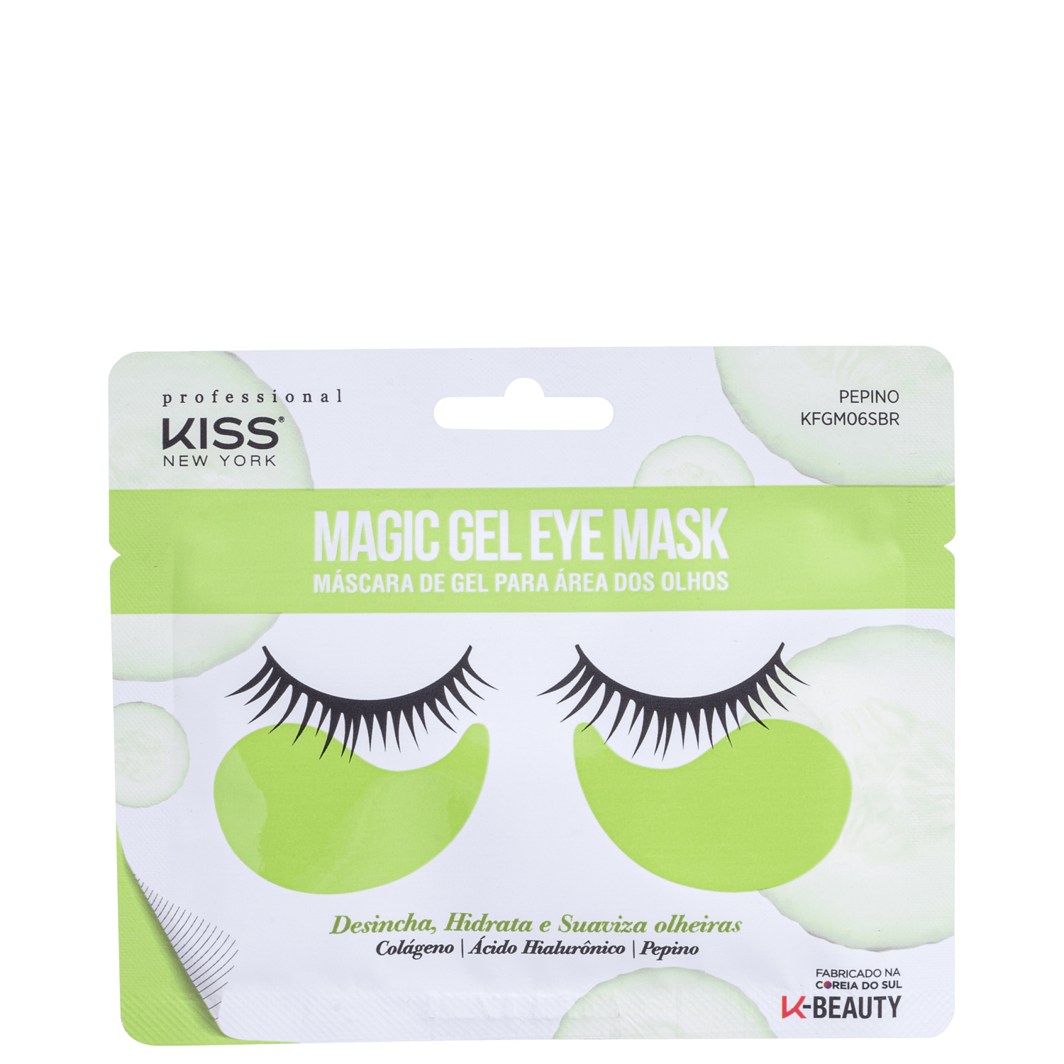Kiss New York Magic Gel - Máscara para Área dos Olhos 7g