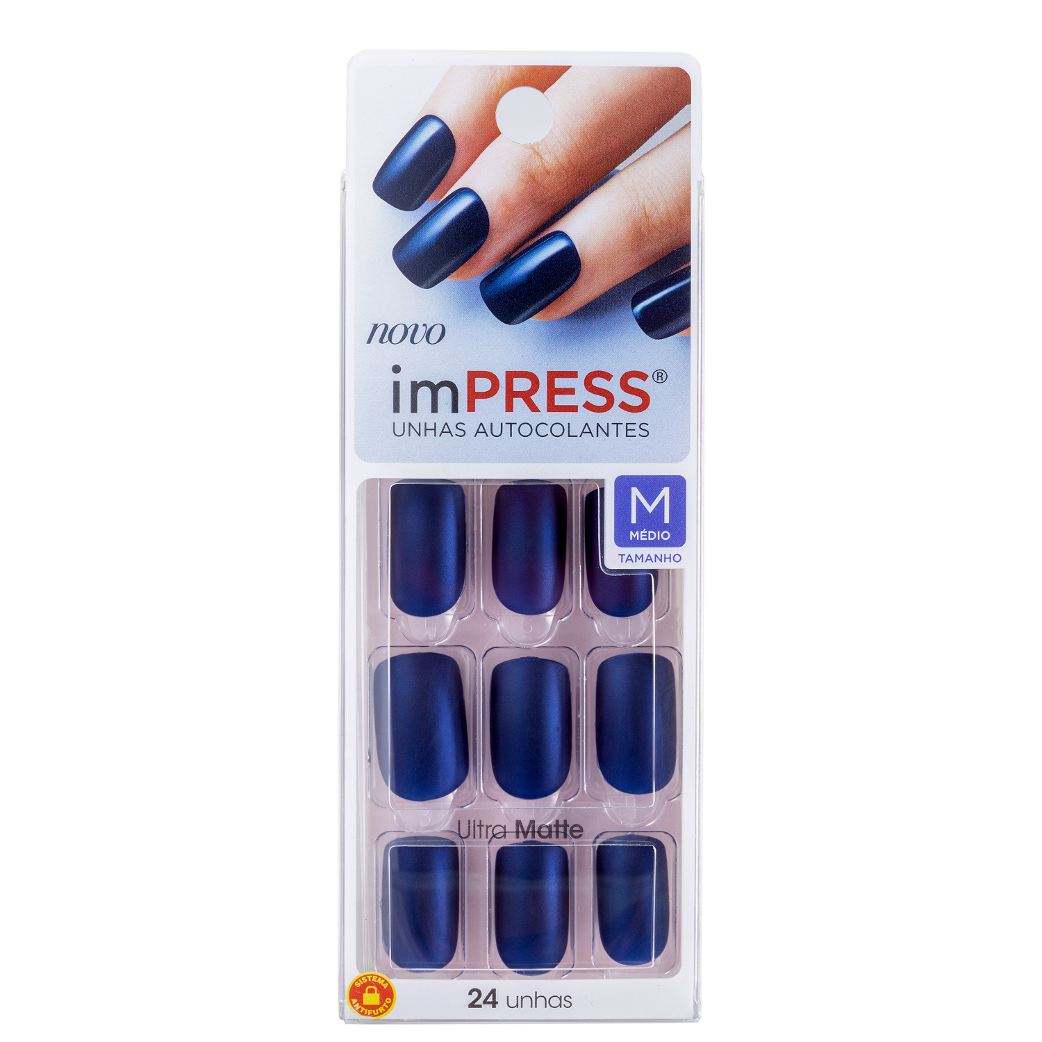 Kiss New York Impress Média Look at Me - Unhas Postiças 4g