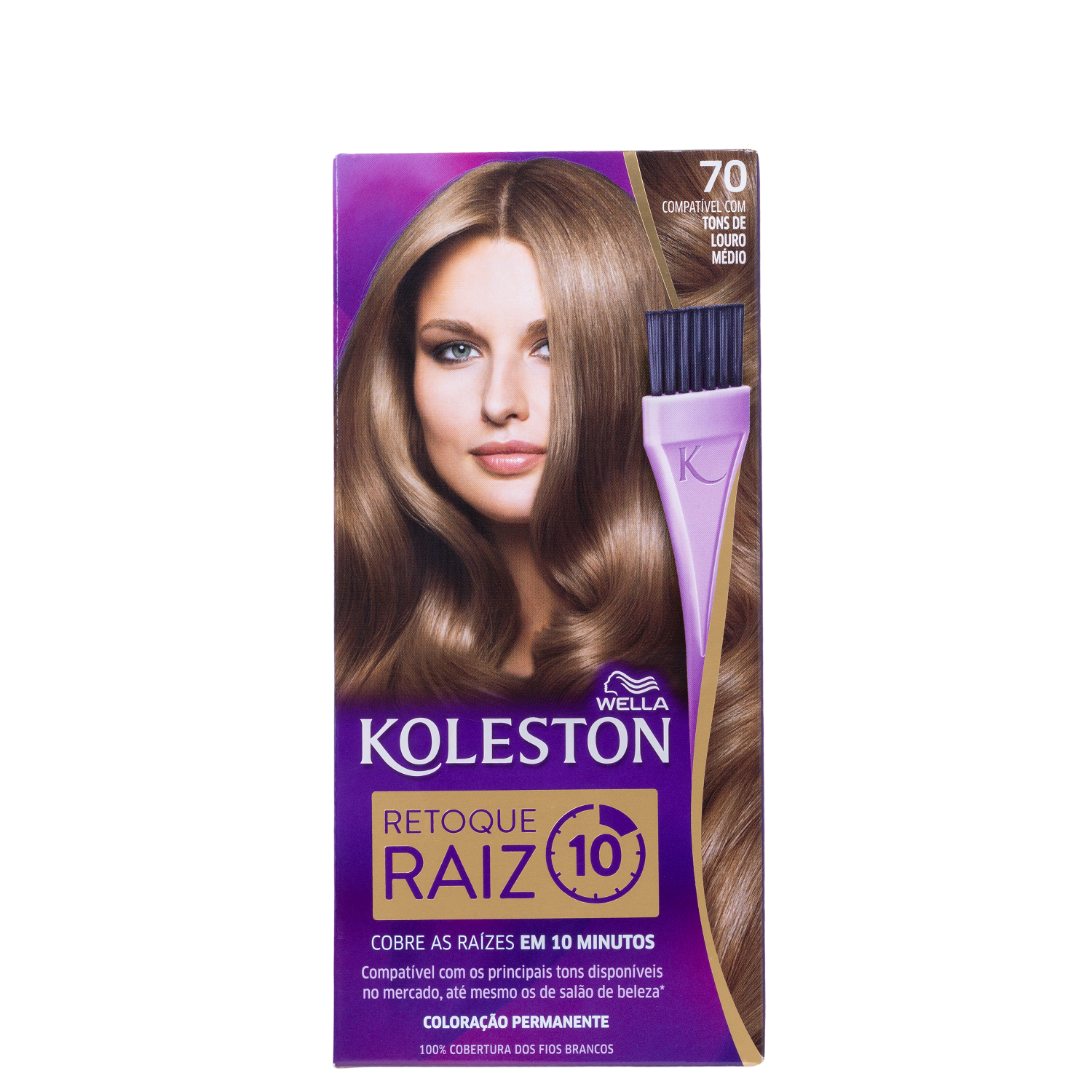 Koleston Retoque Raiz 70 Louro Médio - Coloração
