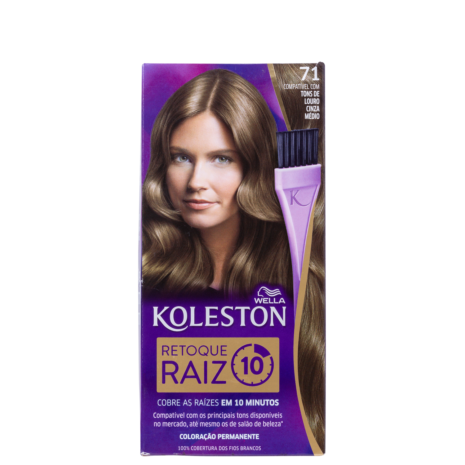 Koleston Retoque Raiz 71 Cinza Médio - Coloração 