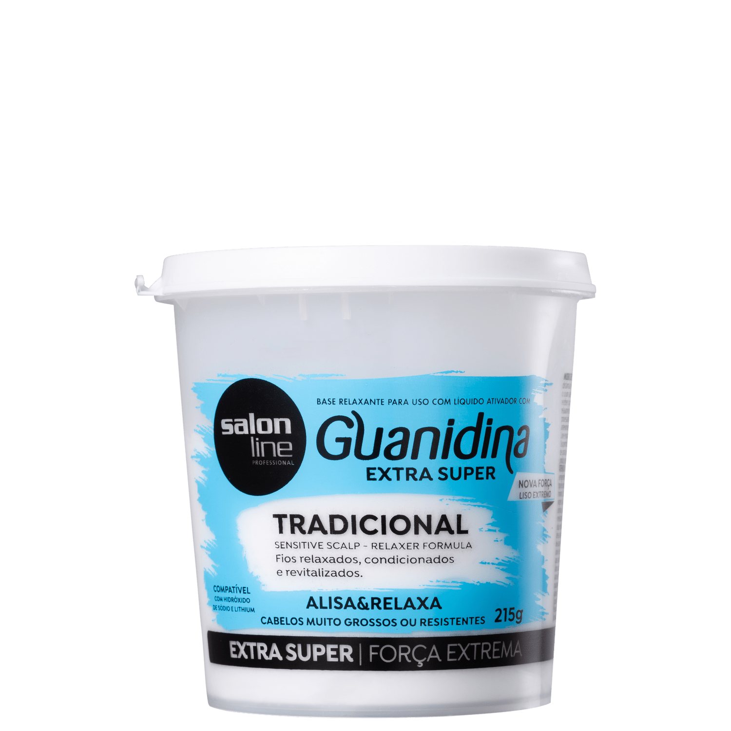 Salon Line Guanidina Tradicional Extra Super - Base Relaxante 215g