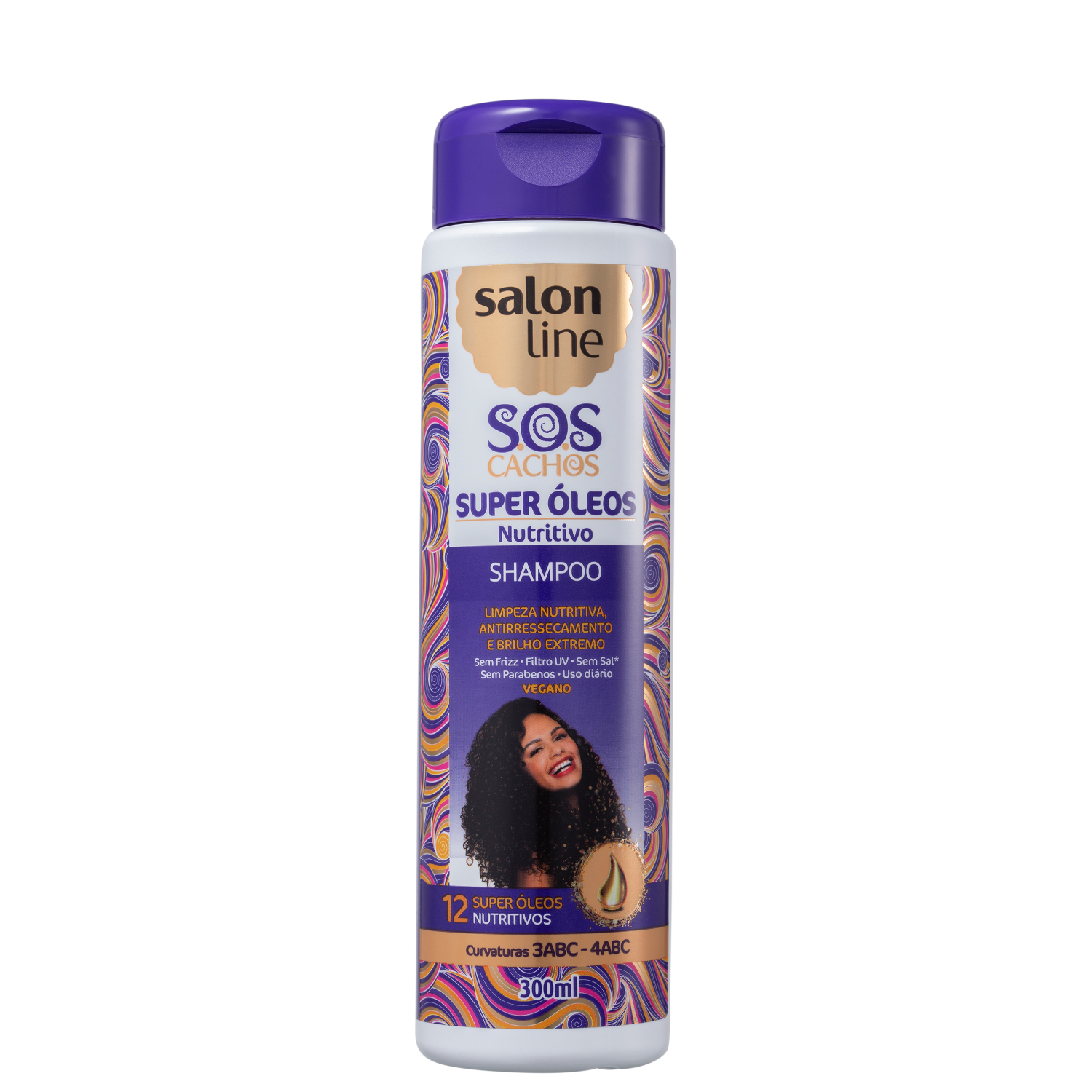 Salon Line S.O.S Cachos Super Óleos - Shampoo 300ml