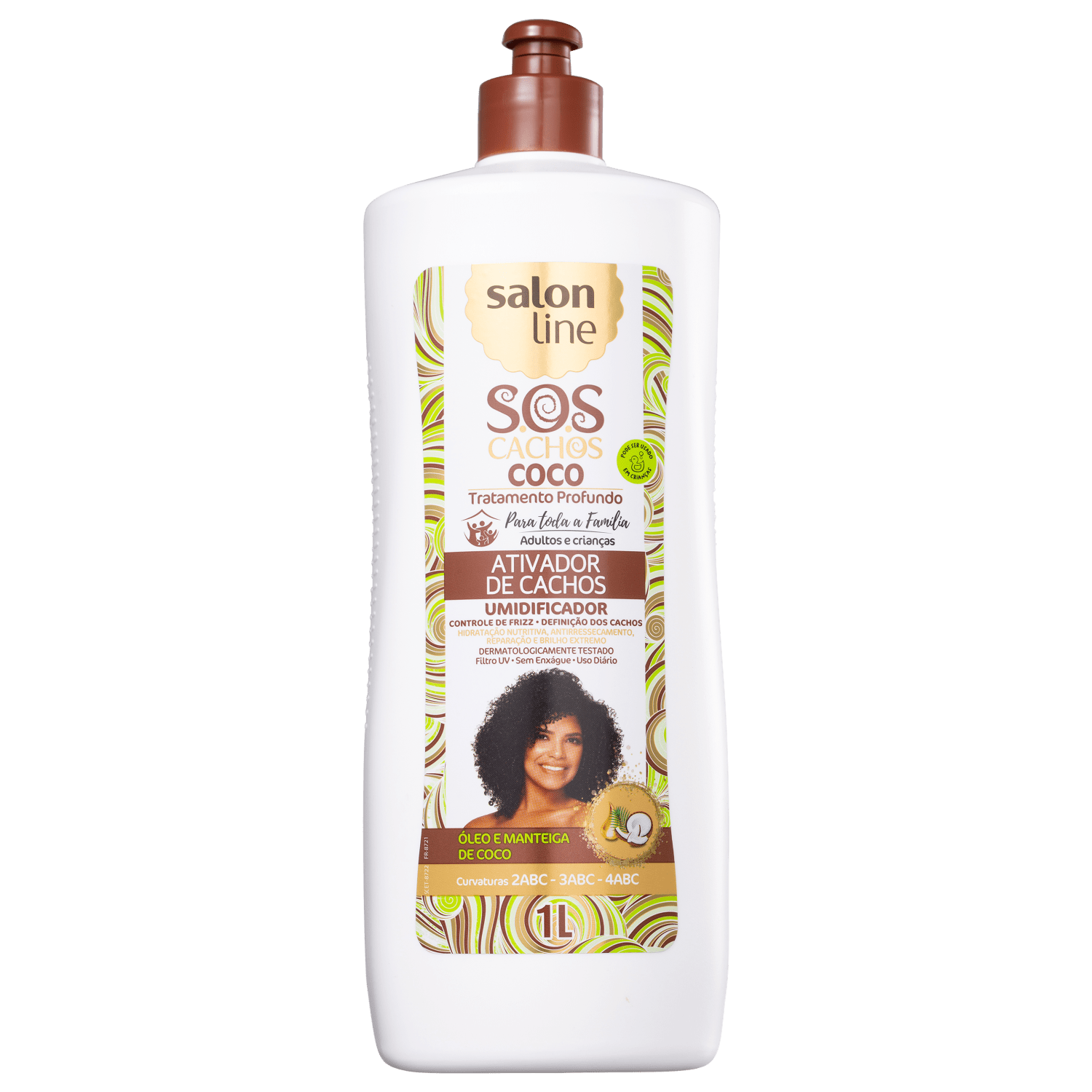 Salon Line S.O.S Cachos Coco - Ativador de Cachos 1000ml