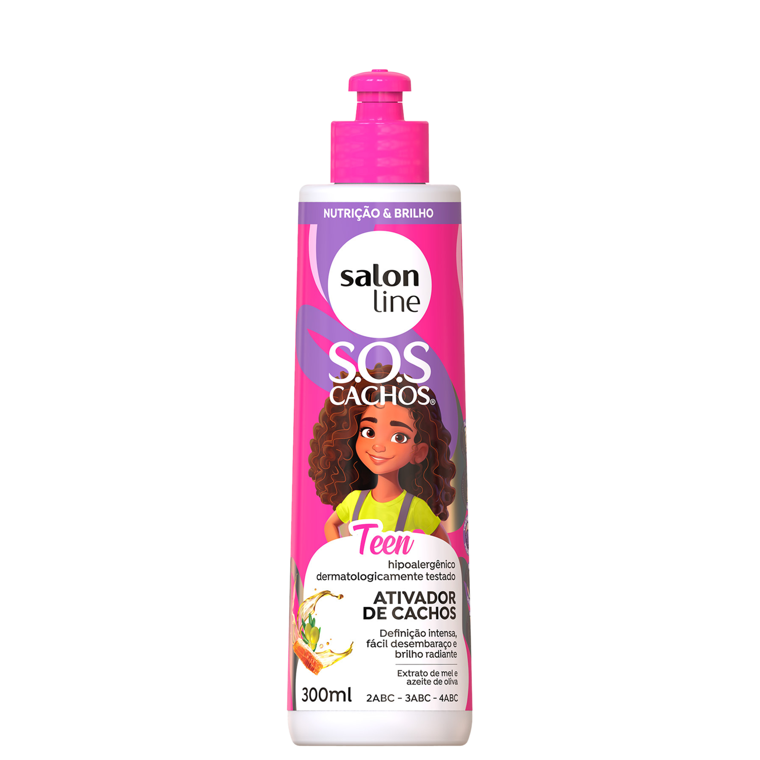Salon Line S.O.S Cachos Teen - Ativador de Cachos 300ml