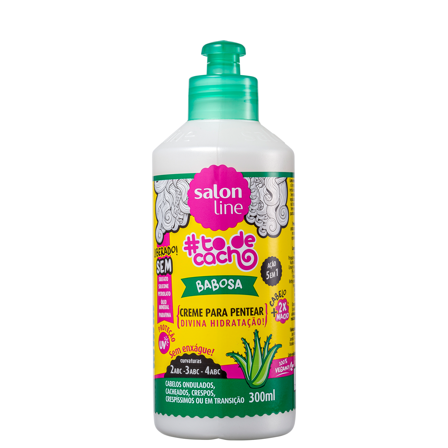 Salon Line #Todecacho Babosa - Creme de Pentear 300ml