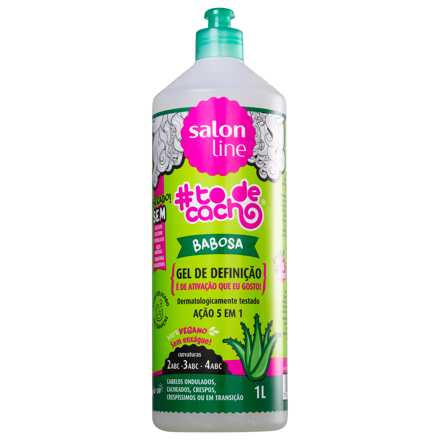 Salon Line #Todecacho Babosa - Gel Ativador de Cachos 1000ml