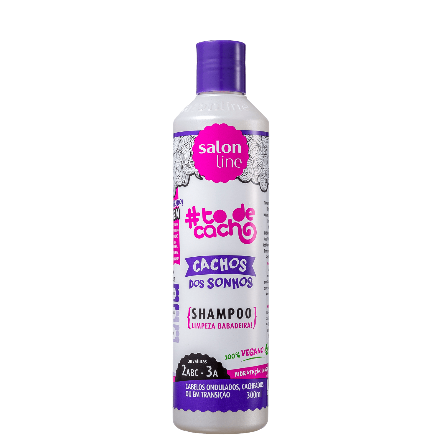 Salon Line #Todecacho Cachos dos Sonhos - Shampoo 300ml
