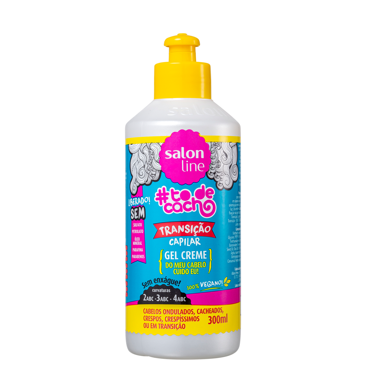Salon Line #Todecacho Transição Capilar - Gel Texturizador 300ml
