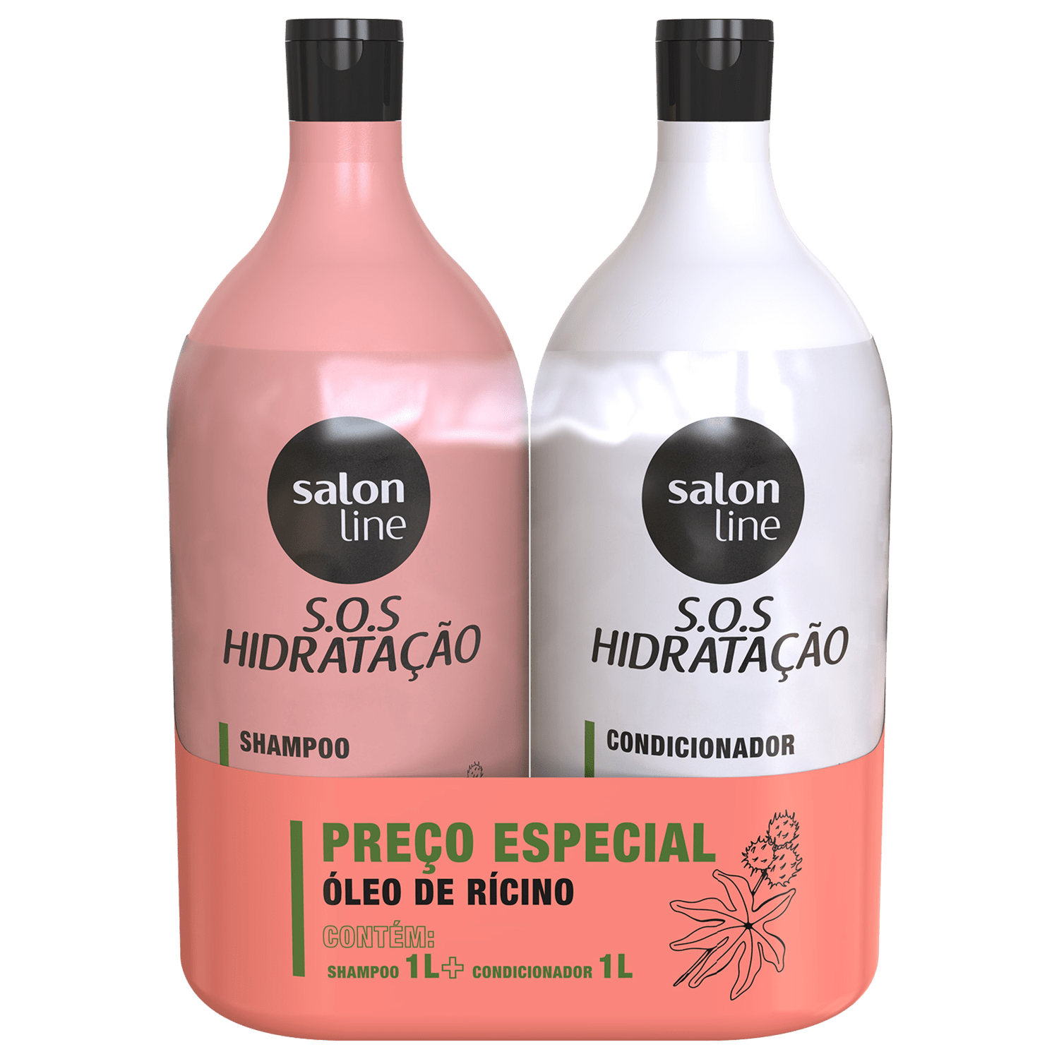 Kit Salon Line S.O.S Hidratação Turbinada Especial (2 Produtos)