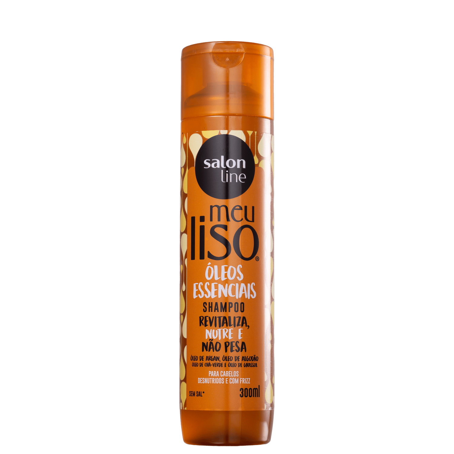 Salon Line Meu Liso Óleos Essenciais - Shampoo 300ml
