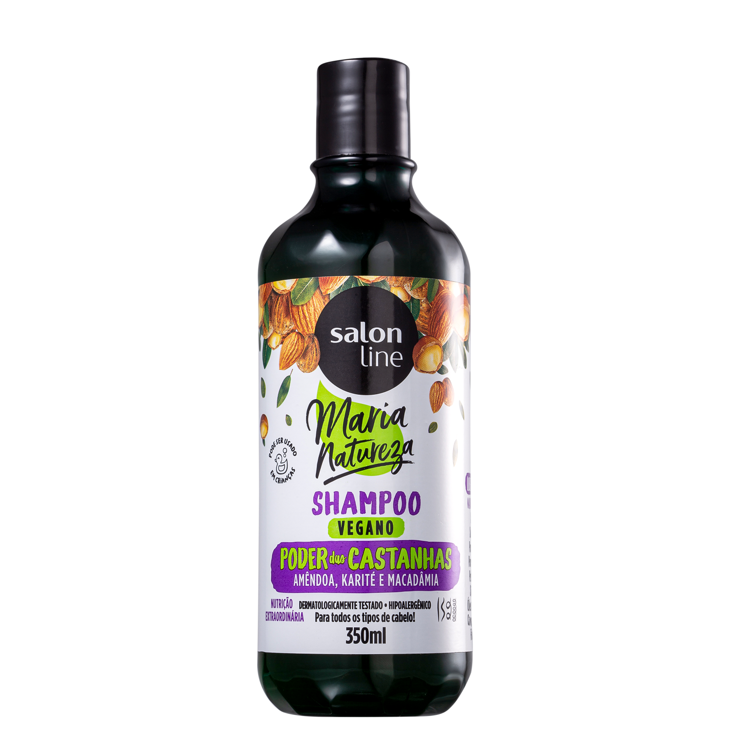 Salon Line Maria Natureza Poder das Castanhas - Shampoo 350ml