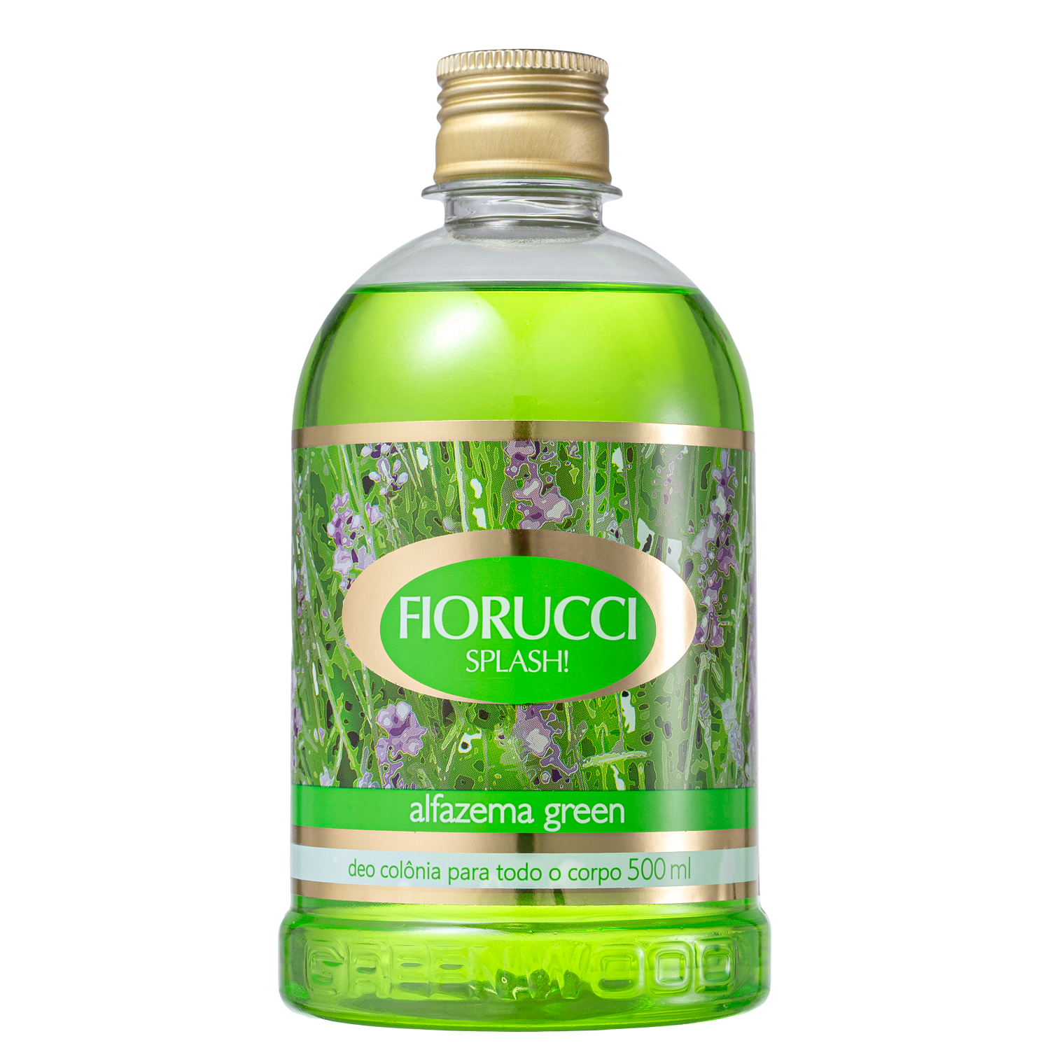Splash Alfazema Green Fiorucci Eau de Cologne - Perfume Feminino 500ml