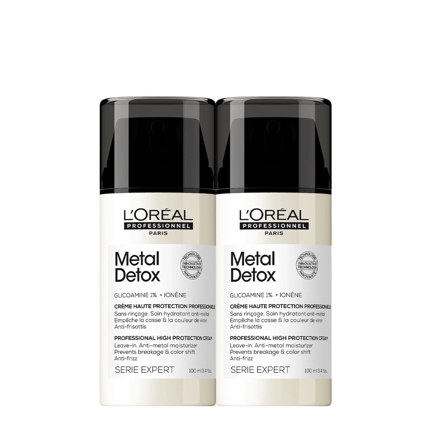 Kit L'Oréal Professionnel Serie Expert Metal Detox Double Leave-in (2 Unidades)