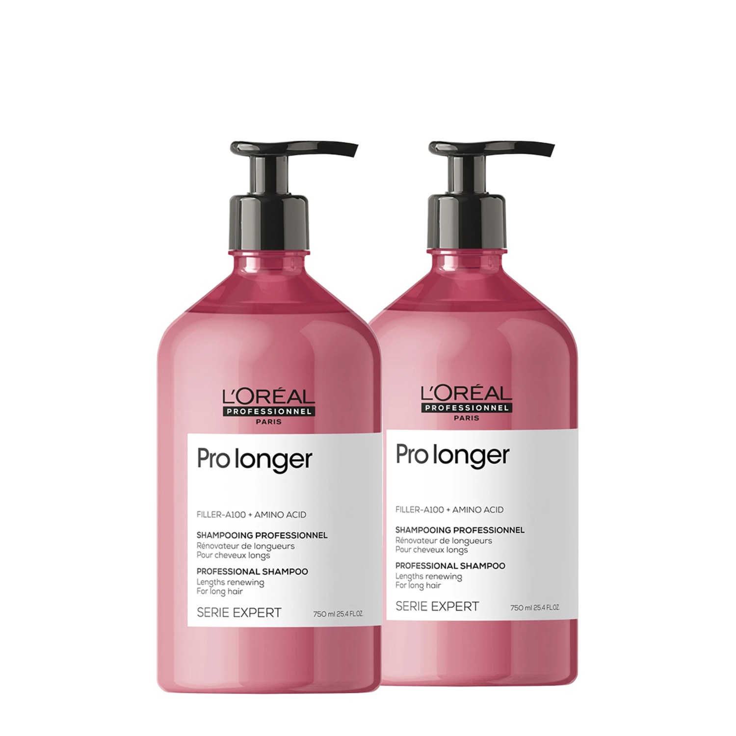 Kit L'Oréal Professionnel Serie Expert Pro Longer - Shampoo 750ml (2 Unidades)