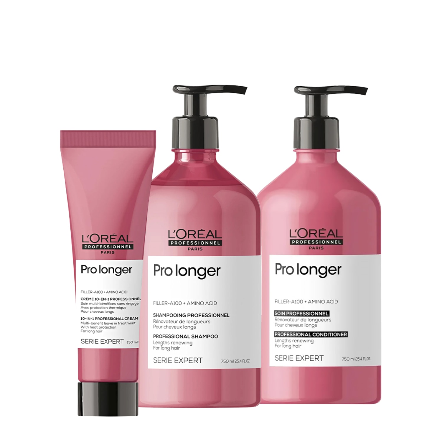 Kit L'Oréal Professionnel Expert Pro Longer Trio Essencial (3 produtos)