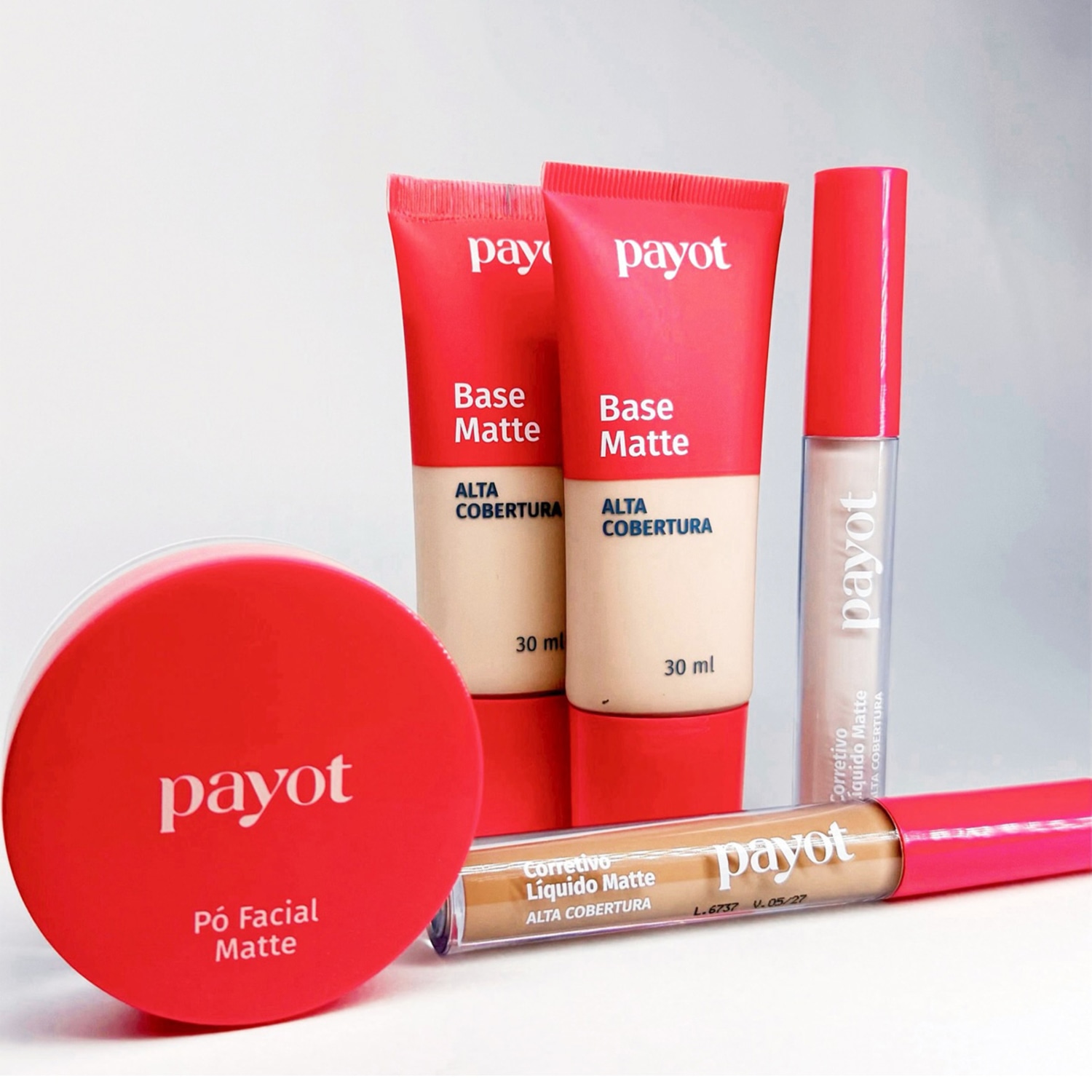 Kit Payot Alta Cobertura Cor 5 Base e Corretivo (2 produtos)