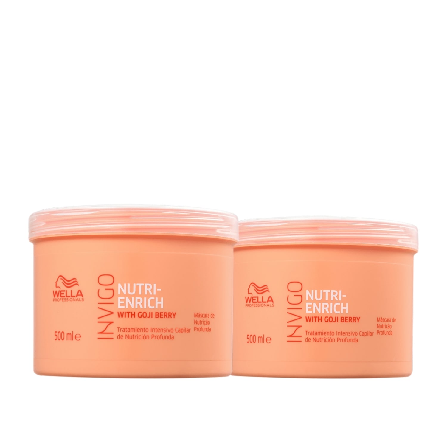 Kit Wella Professionals Nutri-Enrich Salon Double Mask (2 Unidades)