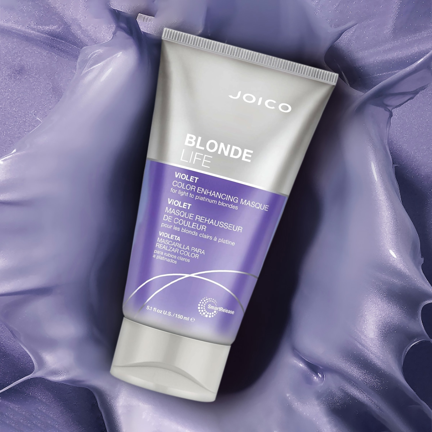 Kit Joico Blonde Life Violet Smart Release Salon Máscara Oil (4 Produtos)