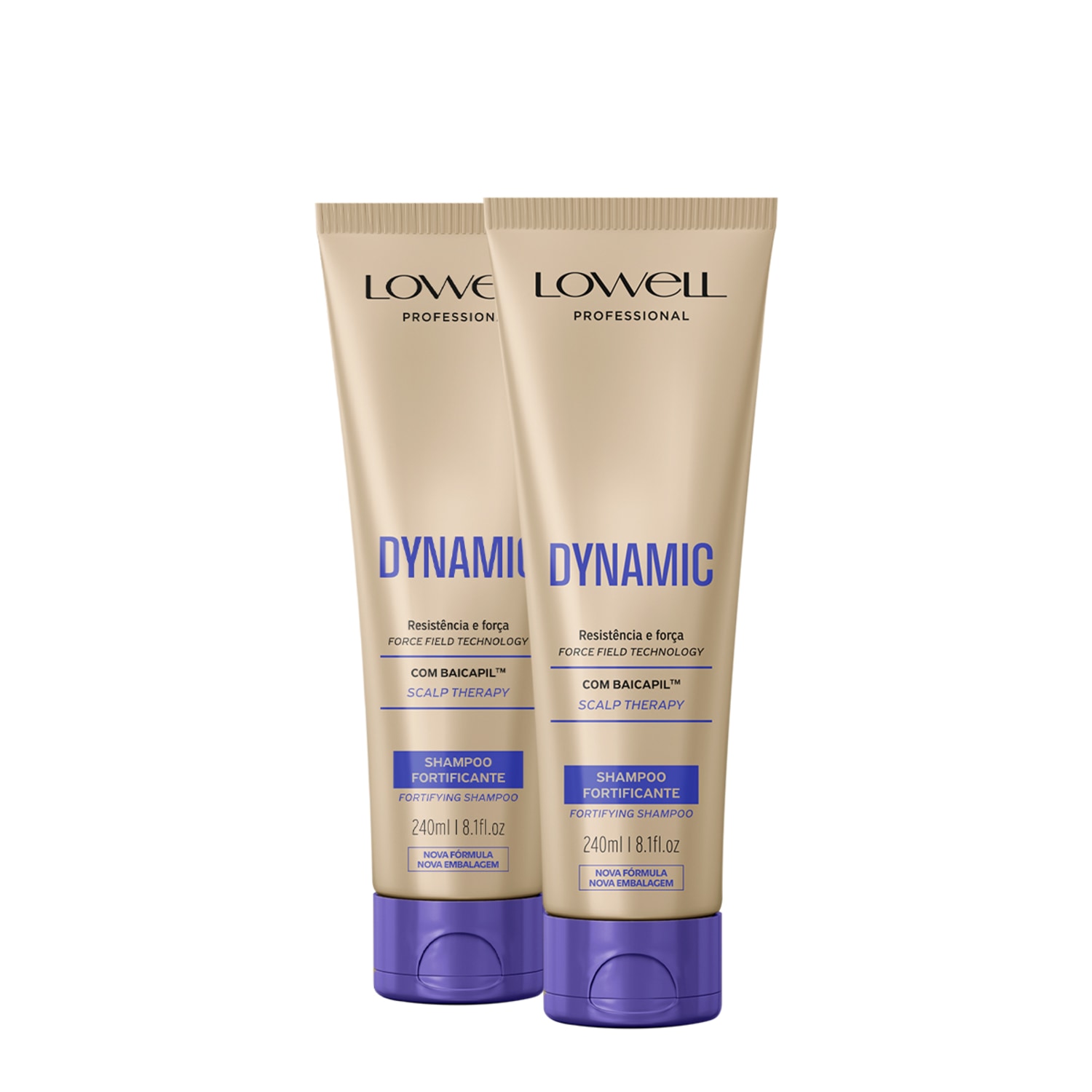 Kit Lowell Dynamic Scalp Therapy Shampoo Extra (2 unidades)