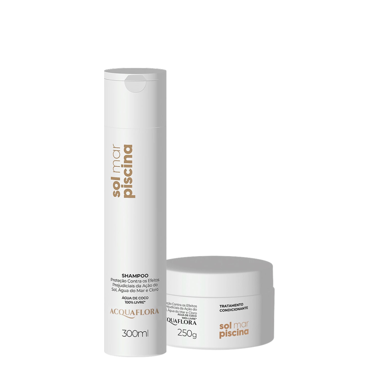 Kit Acquaflora Sol Mar Piscina Duo Care (2 Produtos)