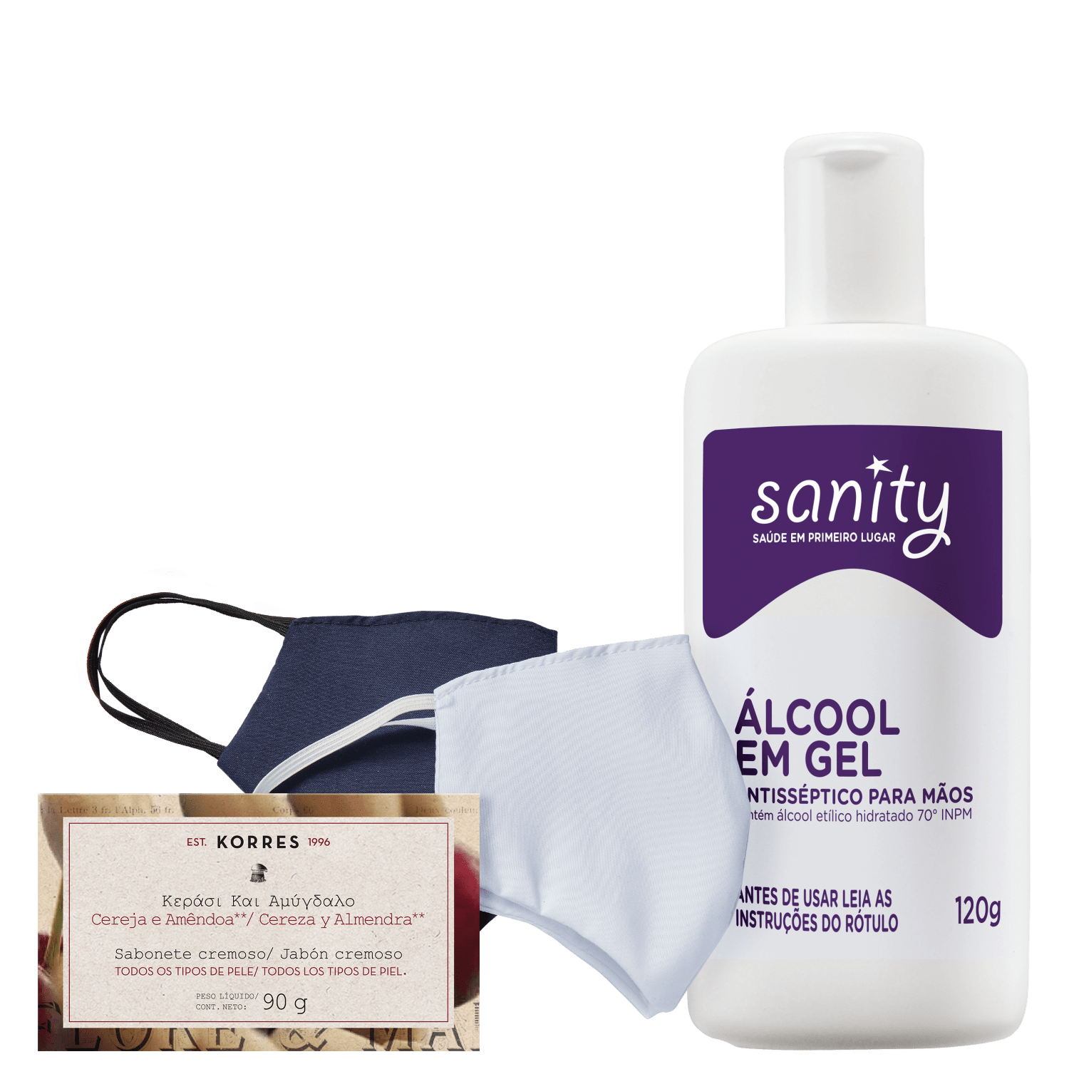 Kit Sanity Cuidados (3 Produtos)