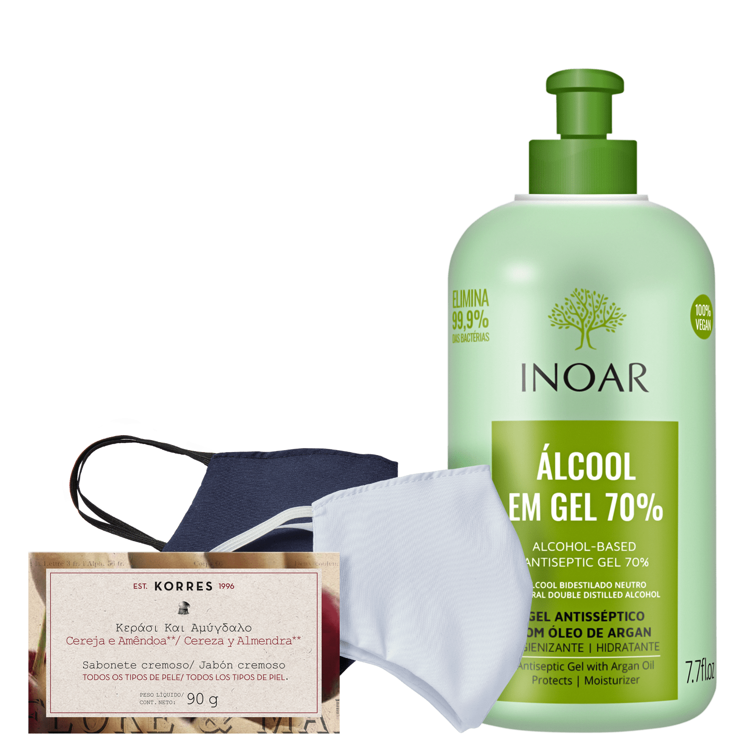 Kit Inoar Cuidado Completo (4 Produtos)