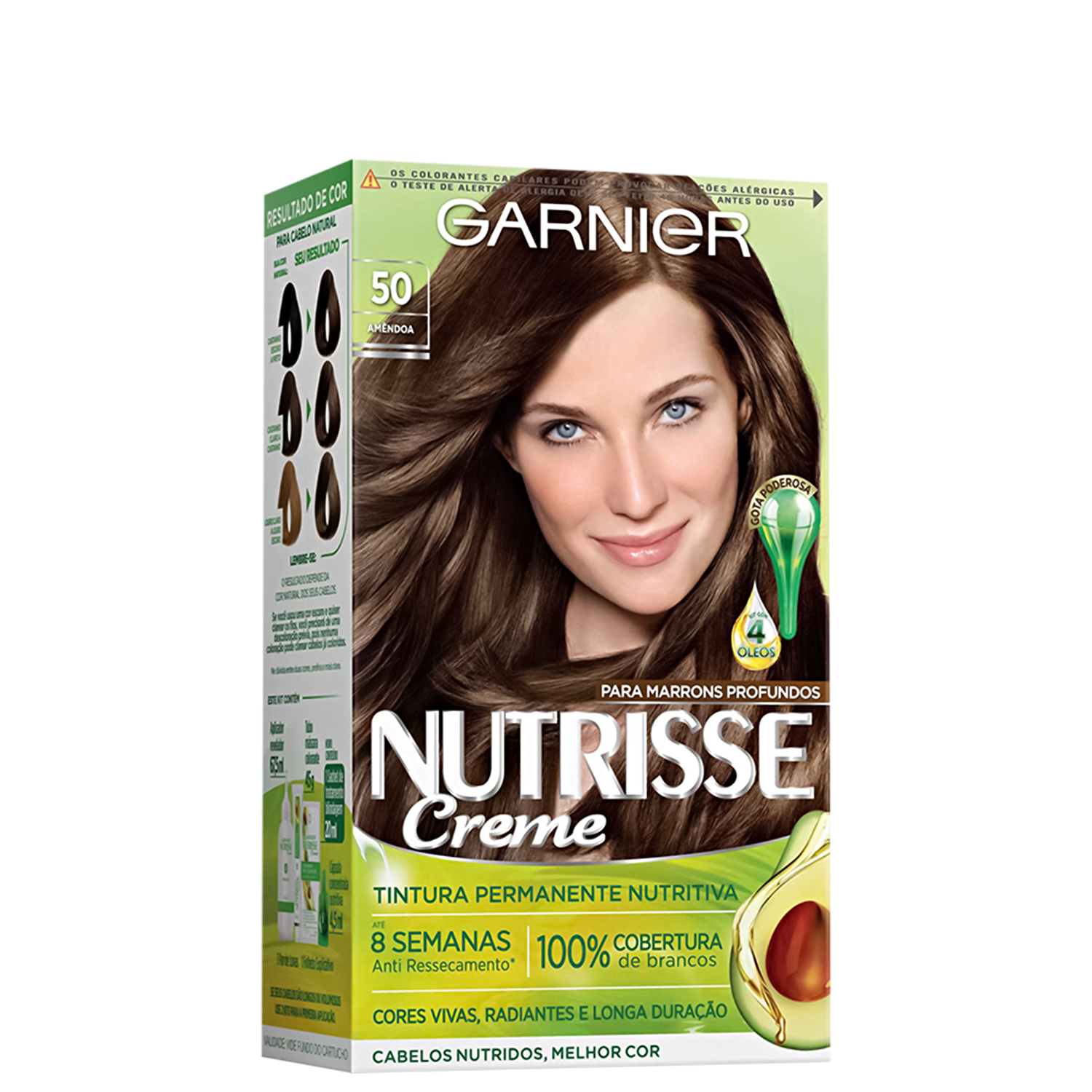 Garnier Nutrisse Creme 50 Amêndoa - Coloração