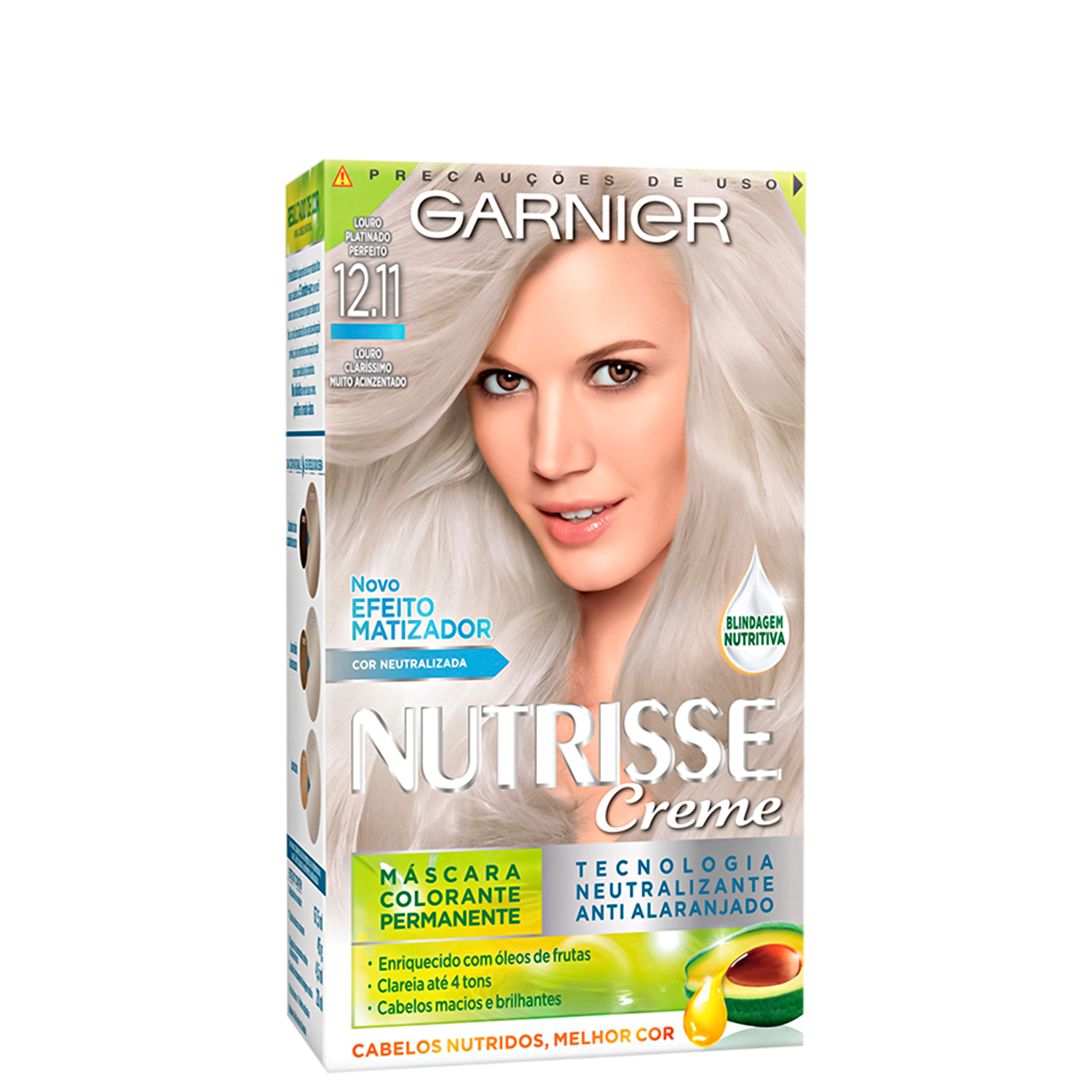 Garnier Nutrisse Creme 1211 Louro Platinado Perfeito - Coloração
