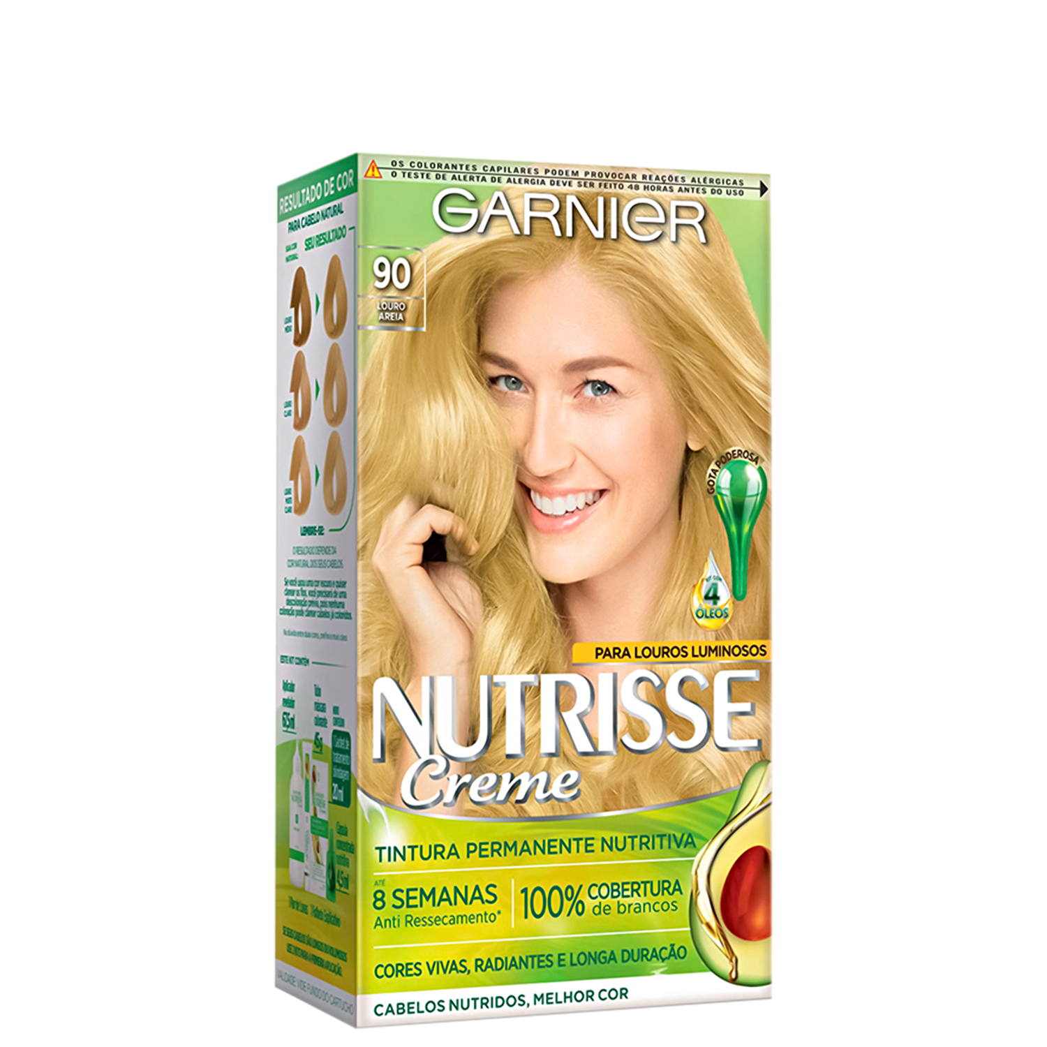 Garnier Nutrisse Creme 90 Areia - Coloração