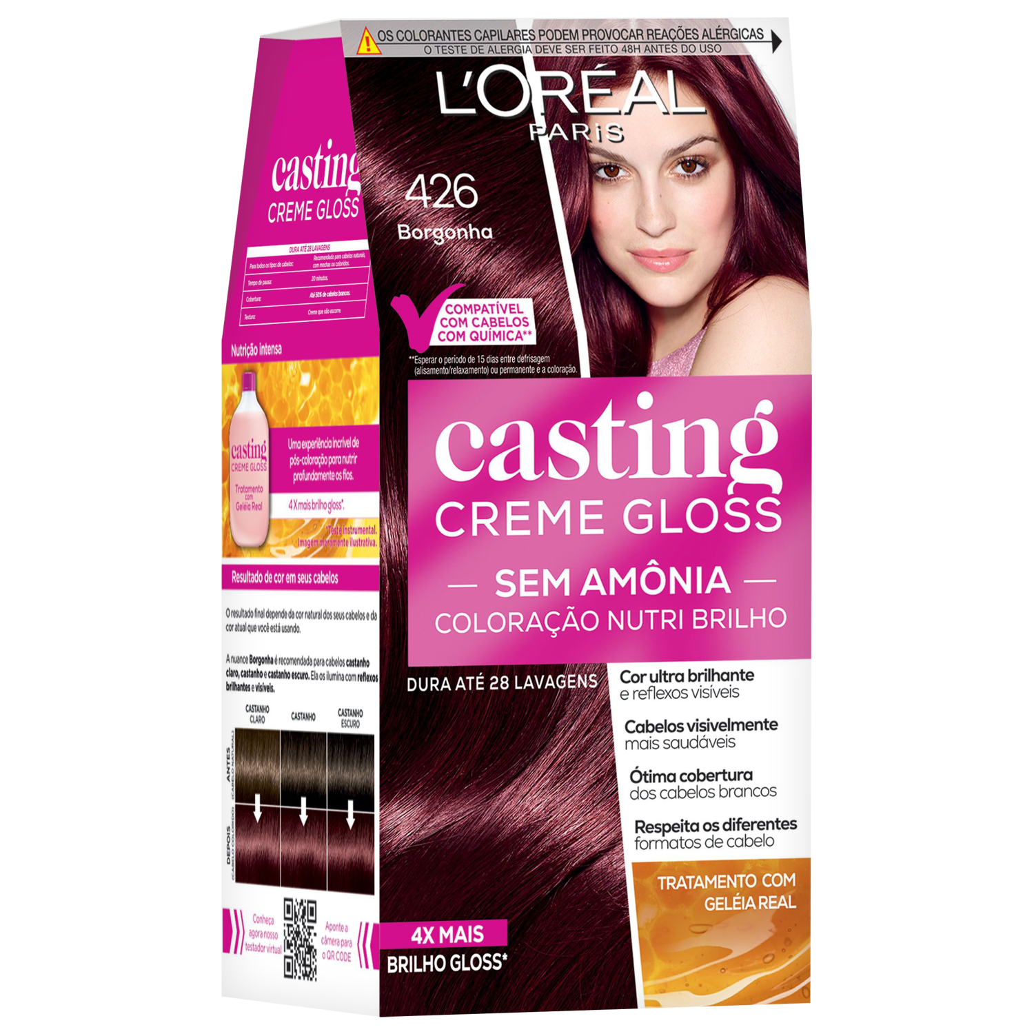 Casting Creme Gloss 426 Borgonha - Coloração