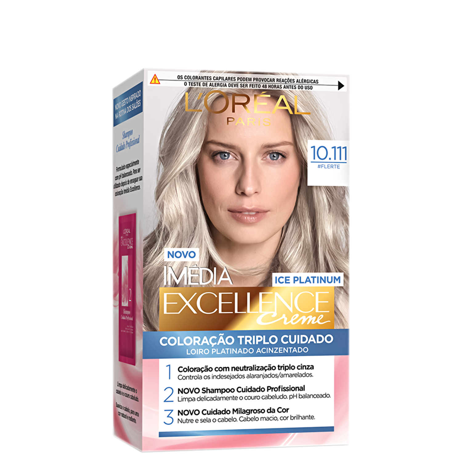 Imedia Excellence Creme 10.111 Flerte - Coloração