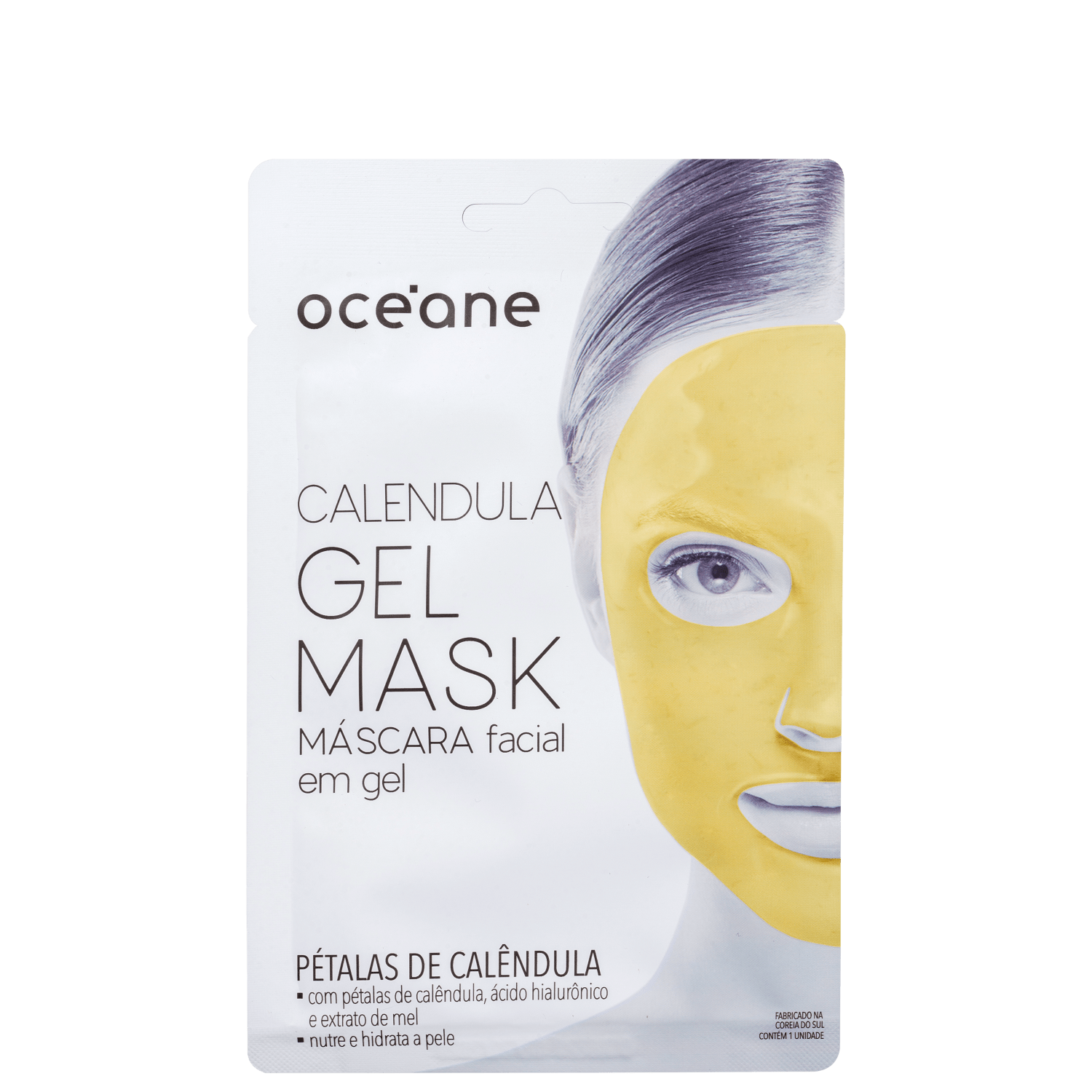 Océane Calendula Gel - Máscara Facial (1 Unidade)