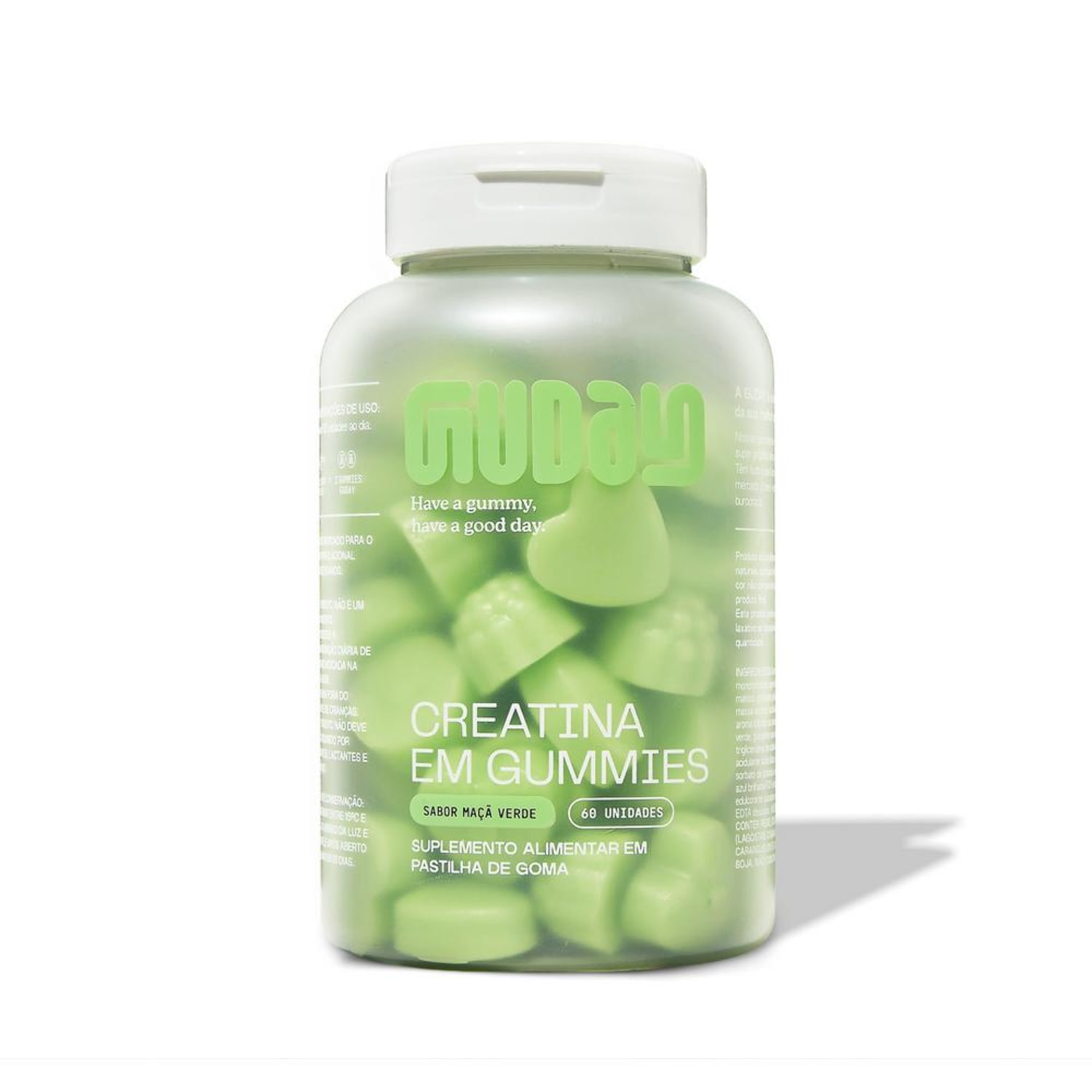 Guday Creatina Gummy Maçã Verde 60un