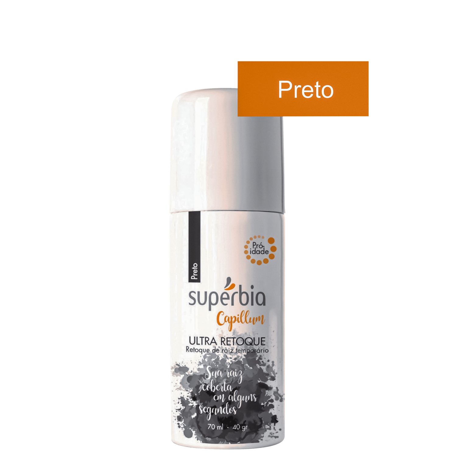 Supérbia Ultra Retoque de Raiz Preto - Corretivo de Raiz 100g