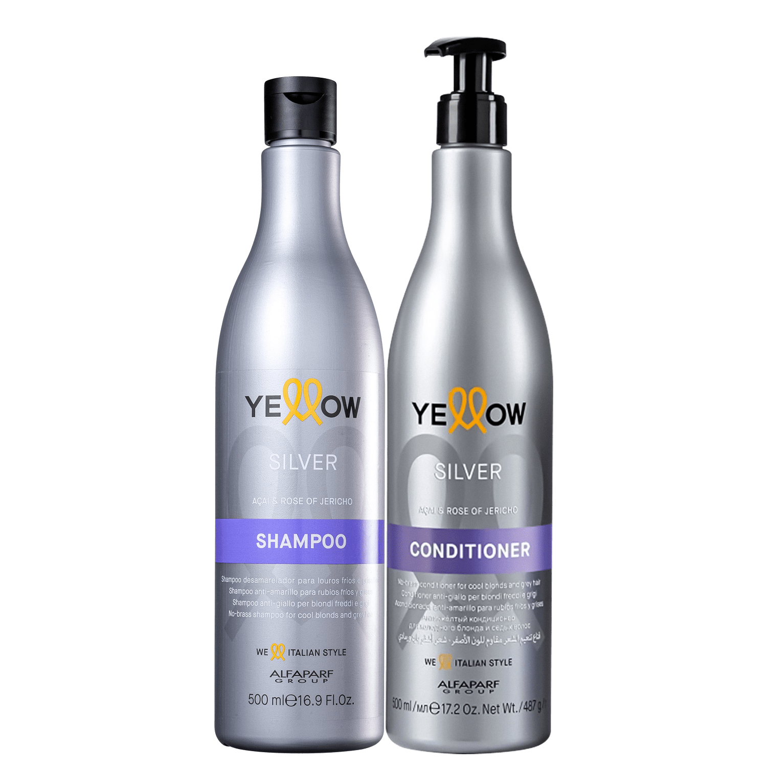 Kit Yellow Silver Duo (2 Produtos)