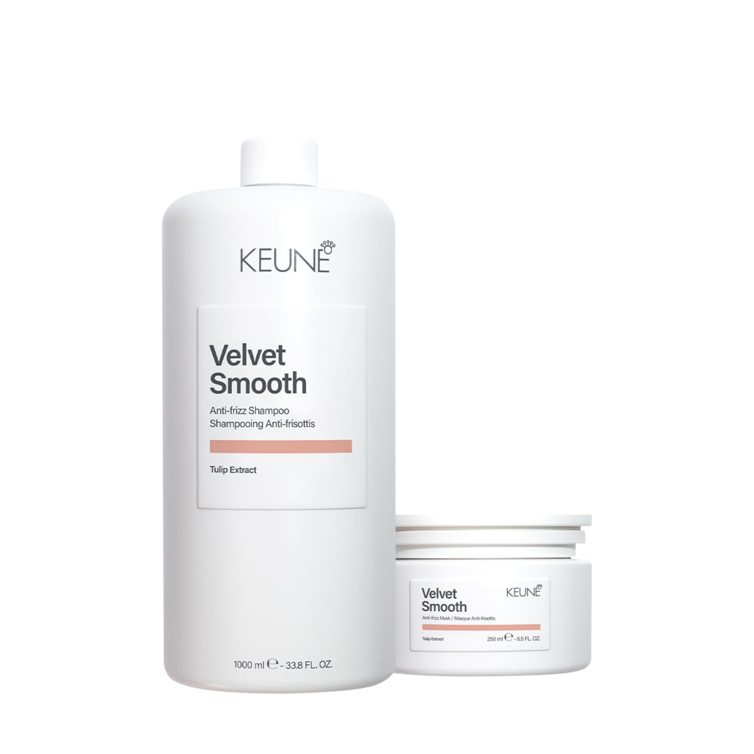 Kit Keune Velvet Smooth - Limpeza e Maciez (2 Produtos)