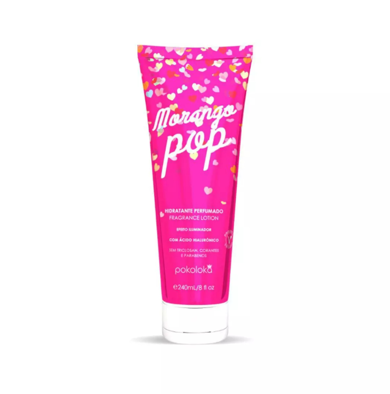 Pokoloka Hidratante Perfumado Morango Pop - 240ml