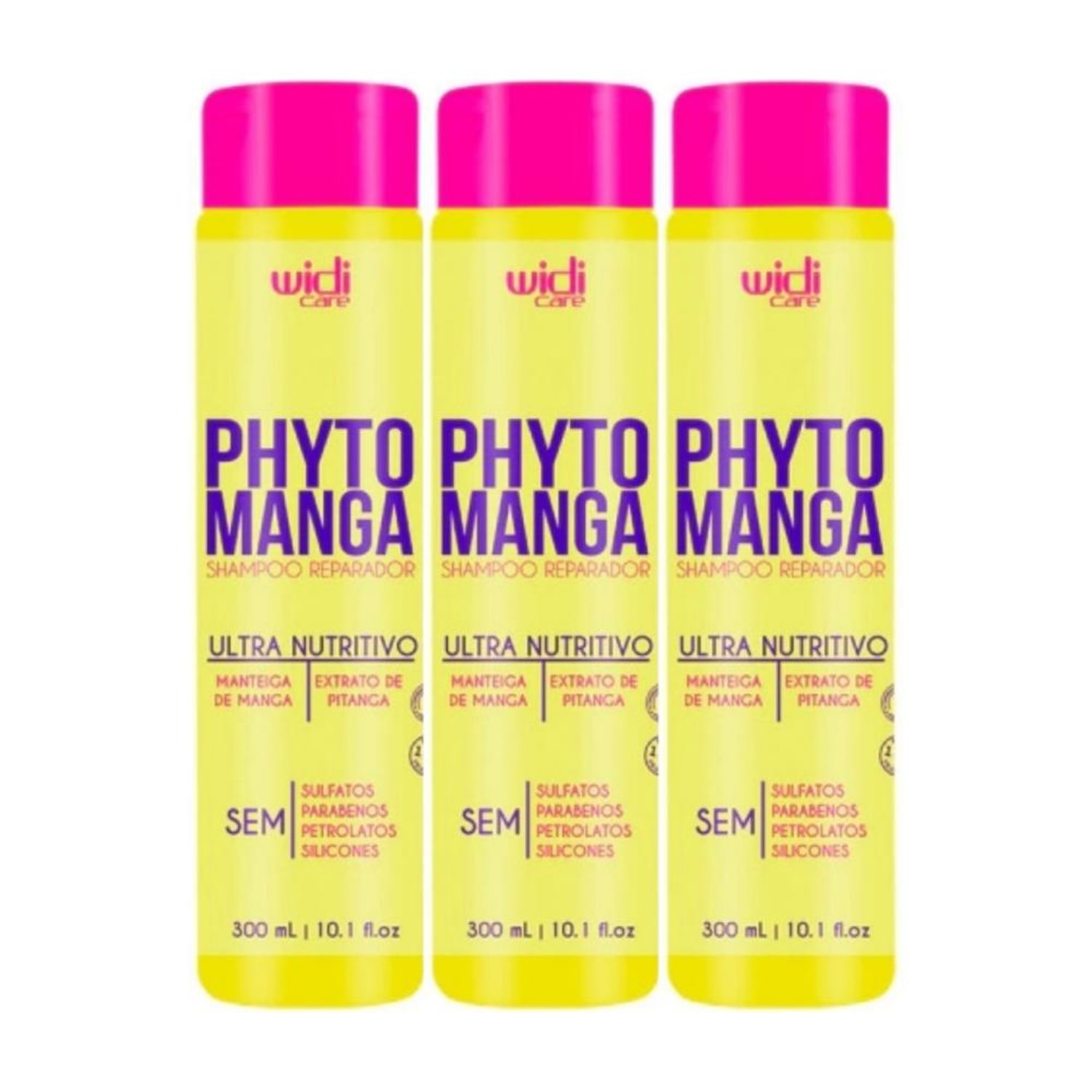 Widi Care PhytoManga Kit 3 Shampoo Reparador 300ml