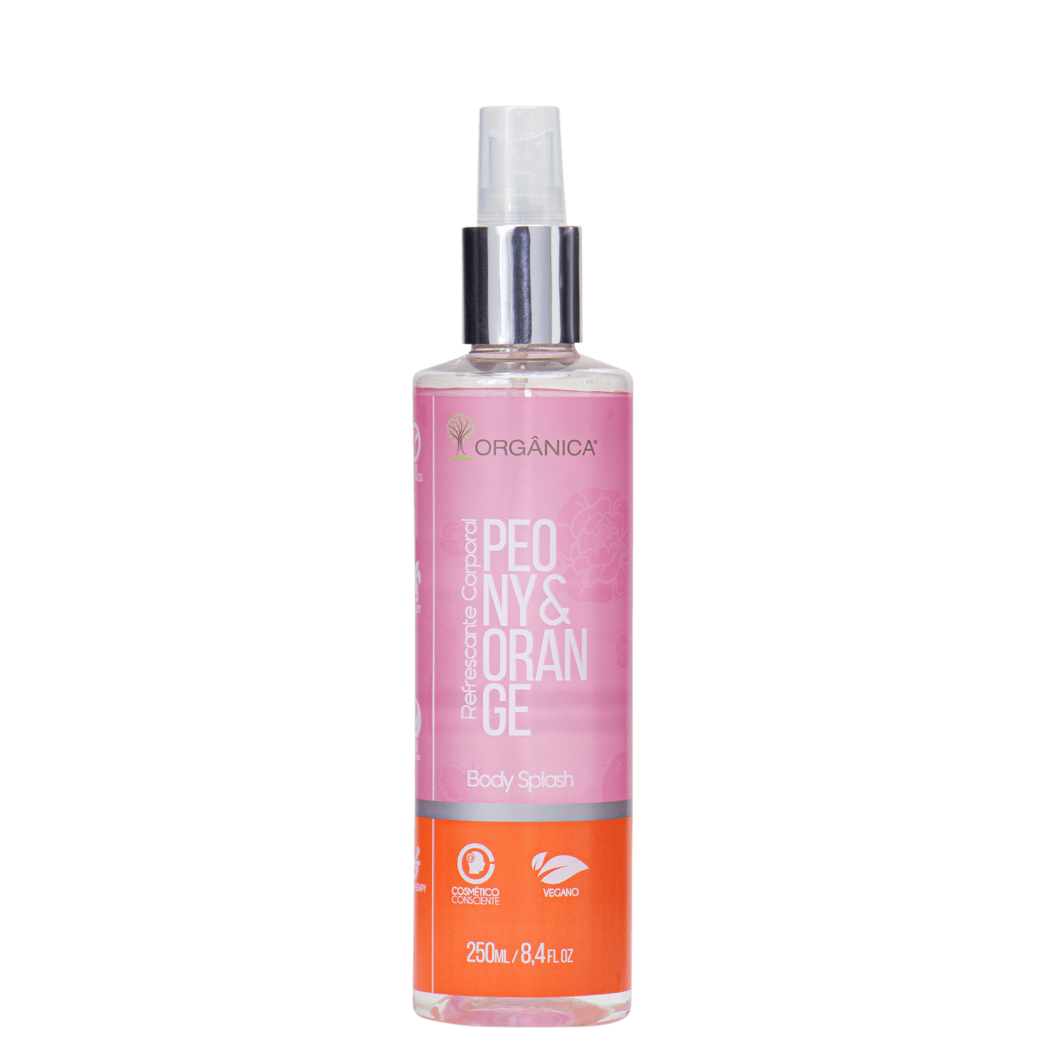 Orgânica Peony & Orange - Body Spray Feminino 250ml