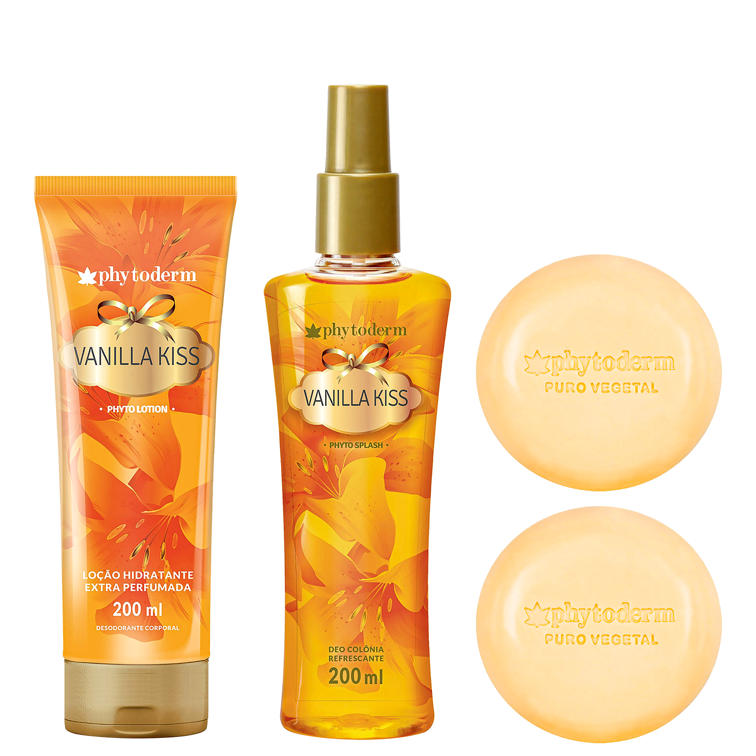Kit Phytoderm Vanilla Kiss (4 Produtos)