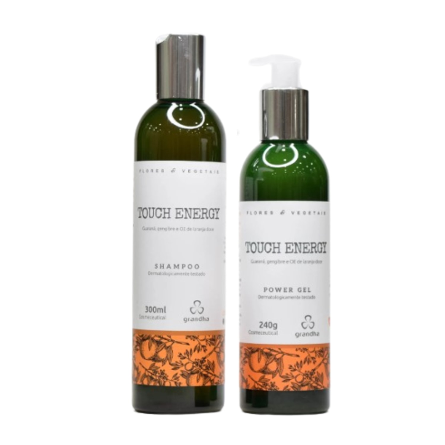 Kit Grandha Flores & Vegetais Touch Energy Duo Care (2 Produtos)