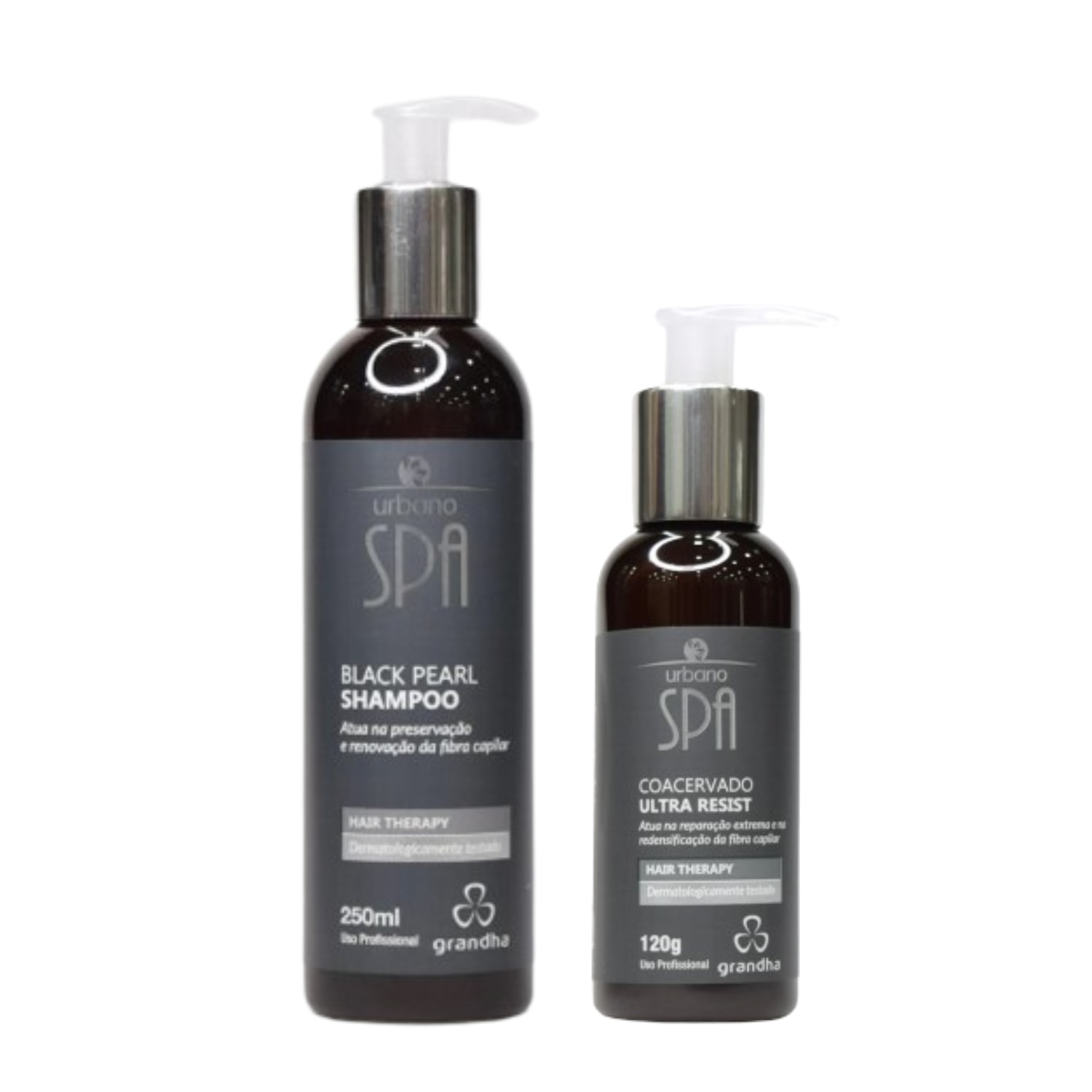 Kit Grandha Urbano Spa Black Duo Power Care (2 Produtos)