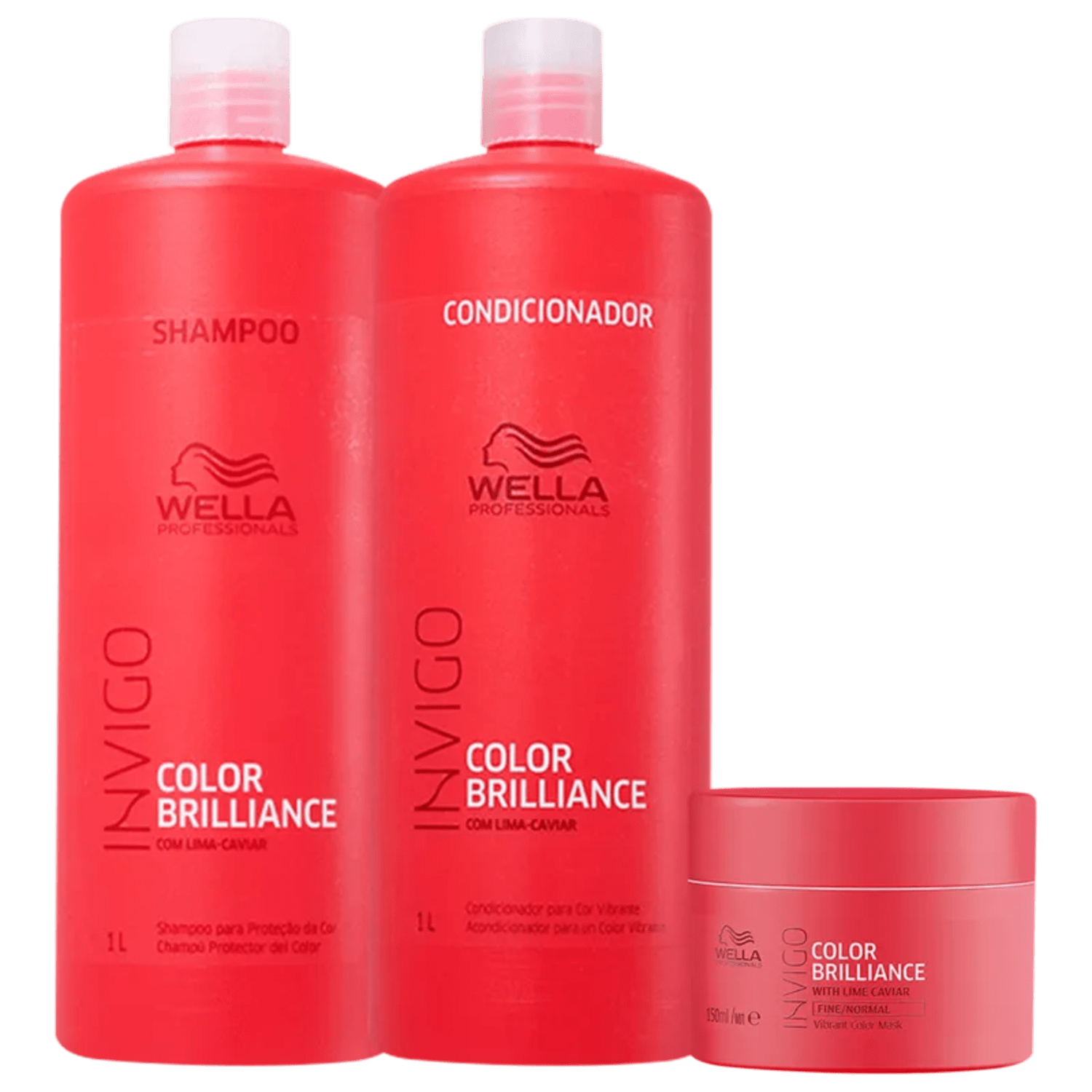 Kit Wella Professionals Brilliance Full Trio (3 Produtos)
