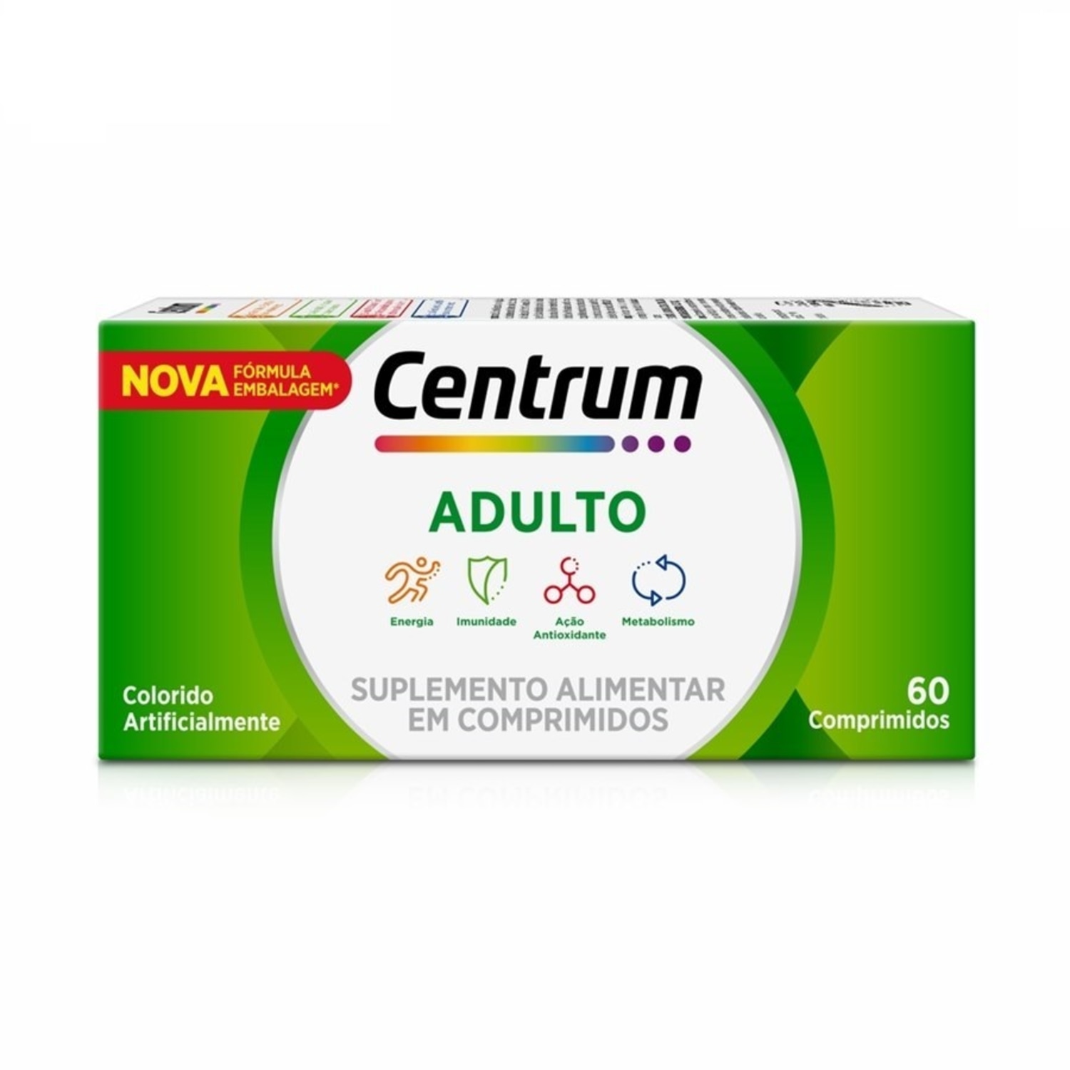 Suplemento Alimentar Centrum Adulto 60 Comprimidos