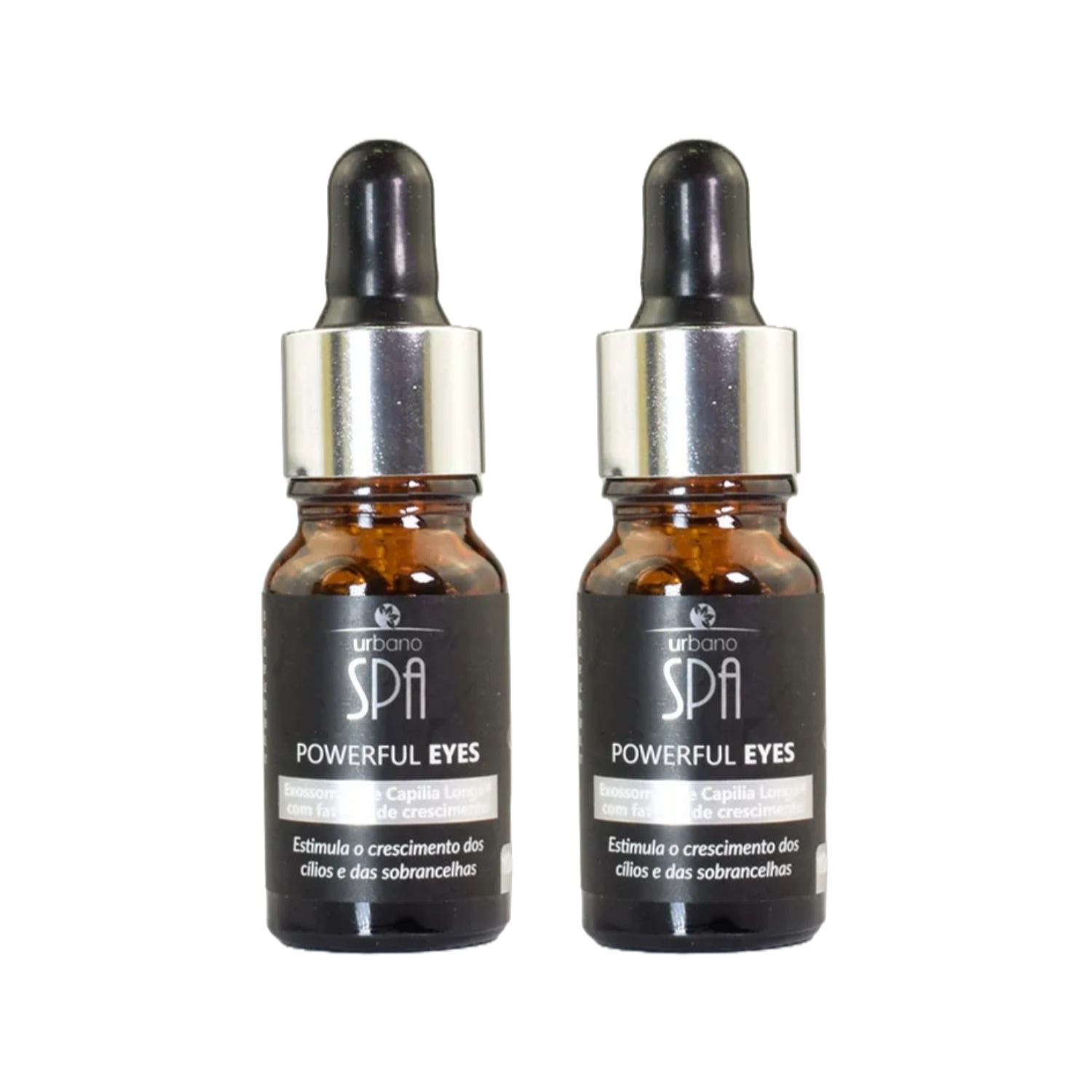 02 Powerful Eyes Urbano Spa Black Cílios e Sobrancelhas 10ml
