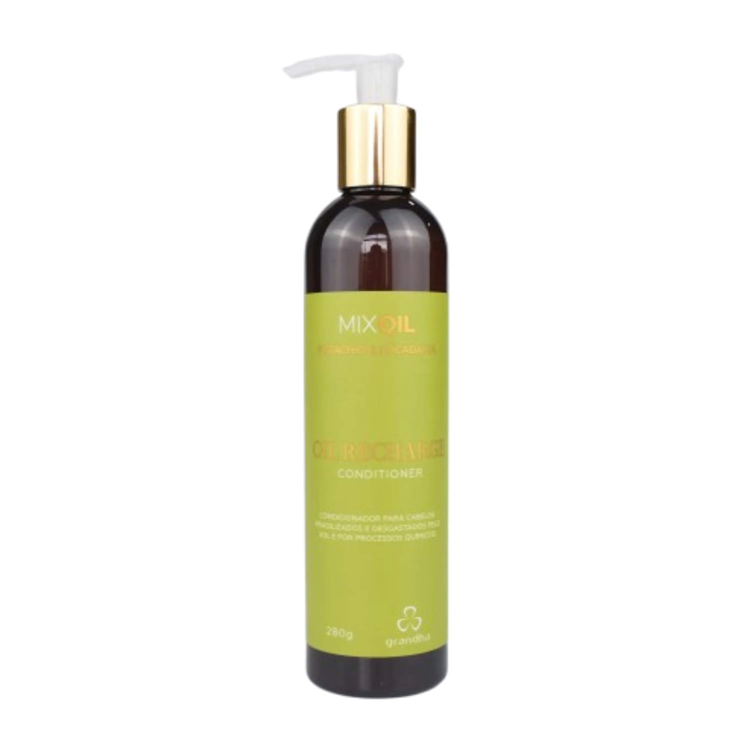 Grandha Mix Oil Oil Recharge Pistachio & Macadamia - Condicionador 280g