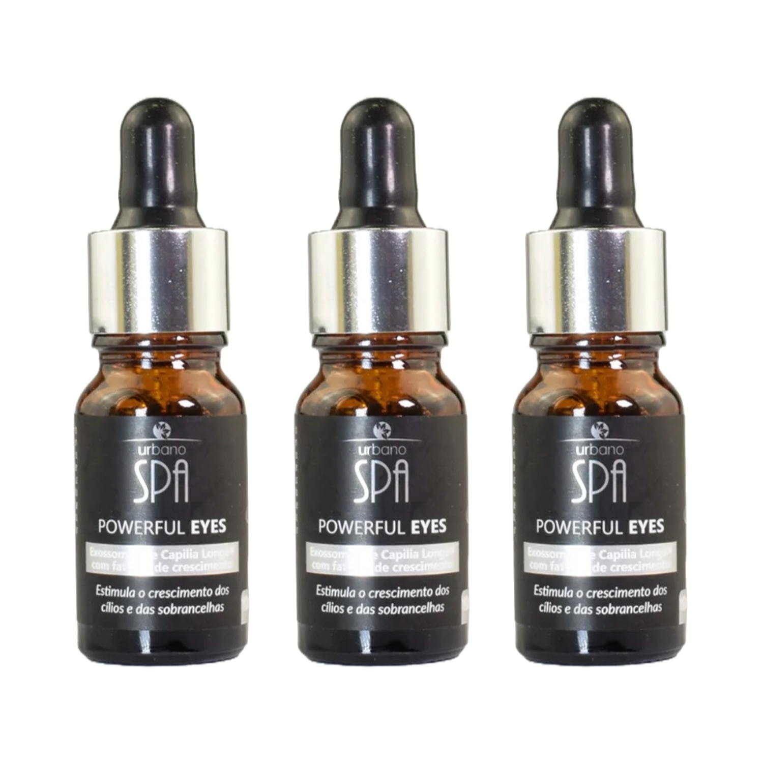 03 Powerful Eyes Urbano Spa Black Cílios e Sobrancelhas 10ml