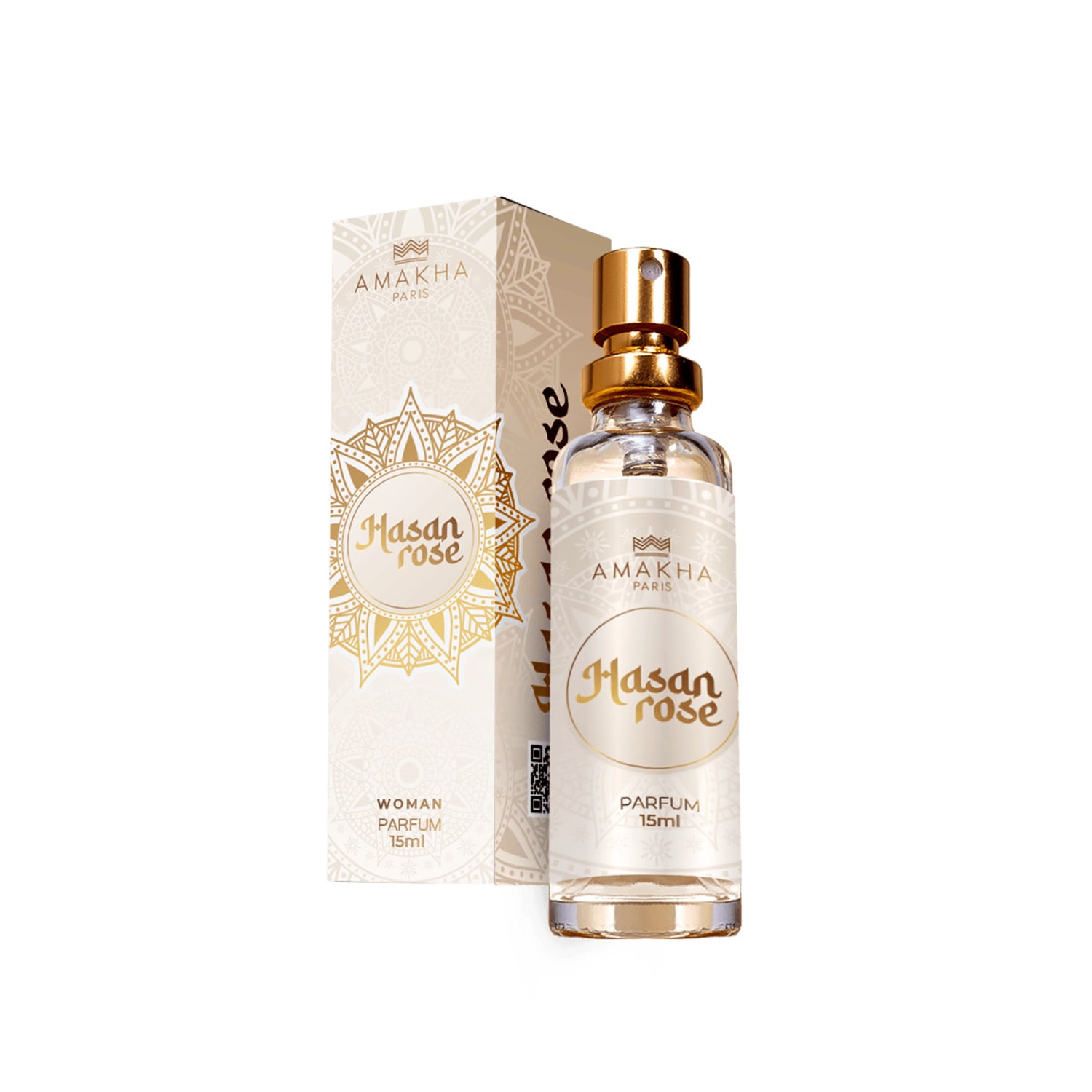 Hasan Rose Parfum 15ml -Refer&ecirc;ncia: Fakhar Rose Lattafa