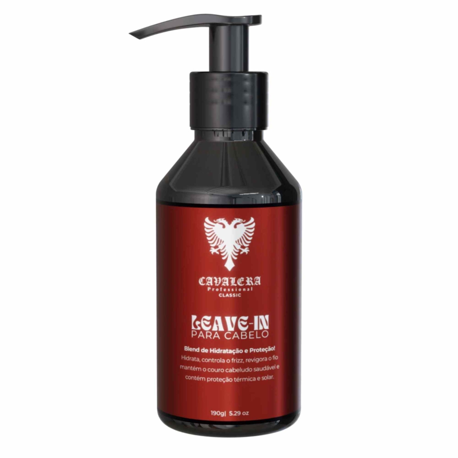 Leave-In Masculino Cavalera Classic 190g Proteção Térmica Solar